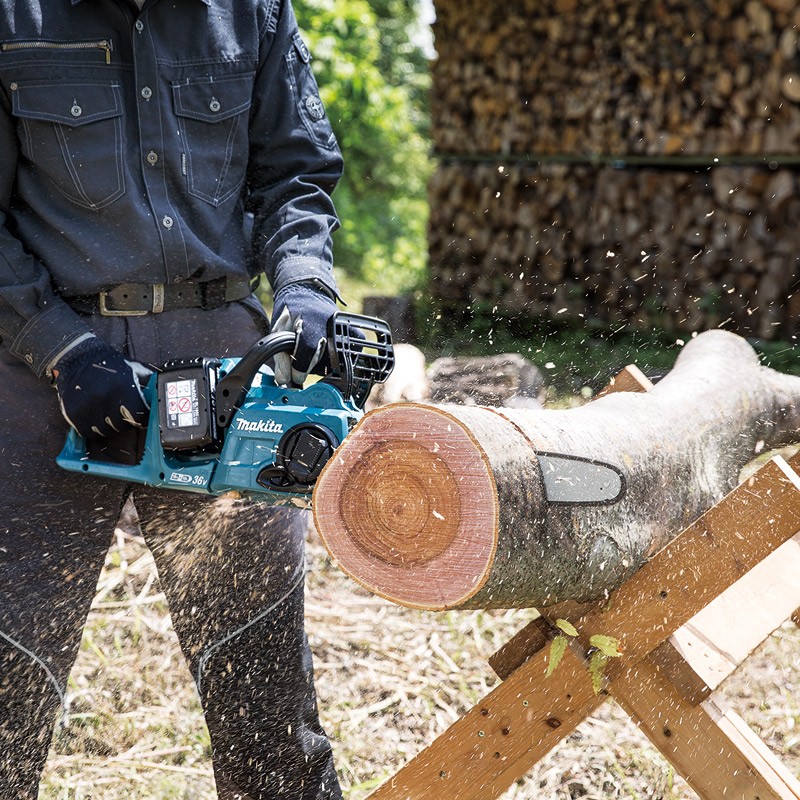 Makita DUC353Z 18V x2 (36V) Cordless Chainsaw 350mm - photo 2