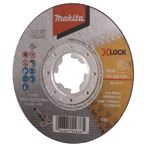 Makita E-00505 Cut Off 4"(100x1.2x22.23mm)a60t-Bf Xlock - photo 2