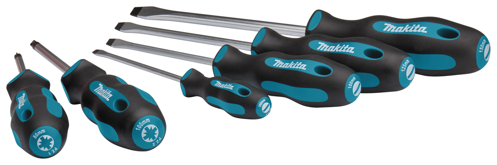 Makita E-10512 Screw Driver 6pcs Sl4.0,5.5,6.5,8,pz1,2 - photo 2
