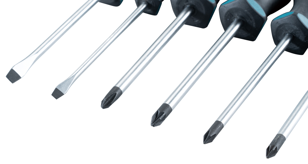 Makita E-10528 Screw Driver 6pcs Sl4.0,5.5,ph1,2,pz1,2 - photo 4