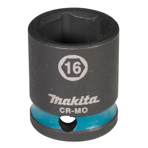 Makita E-15970 Impact Socket 16mm For 3/8" Black