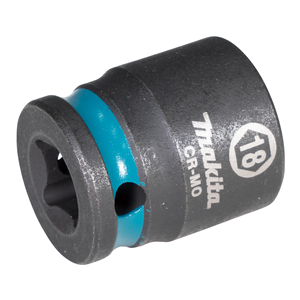 Makita E-15992 Impact Socket 18mm For 9.5mm(3/8") Anvil - photo 2