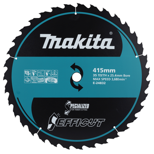 Makita E-24832 Tct Circlr Saw Blade Eff Gn 415x25.4x35t