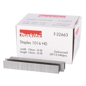 Makita F-32663 Staple 10mm Crown *16mm / 5040pk Dst221