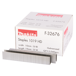 Makita F-32676 Staple 10mm Crown *19mm / 5040pk Dst221