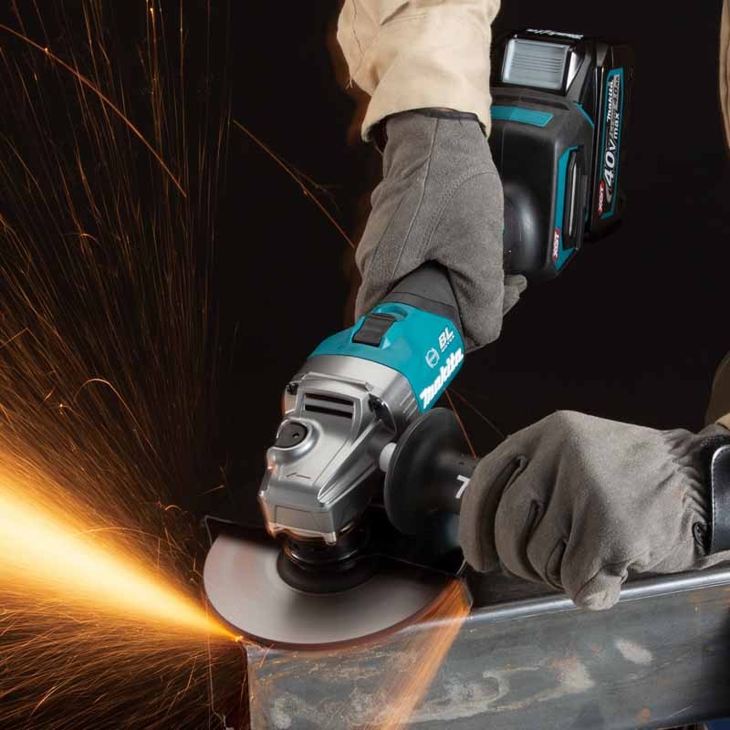 Makita GA035GZ 40V Cordless Angle Grinder 150mm Slide Switch - photo 2