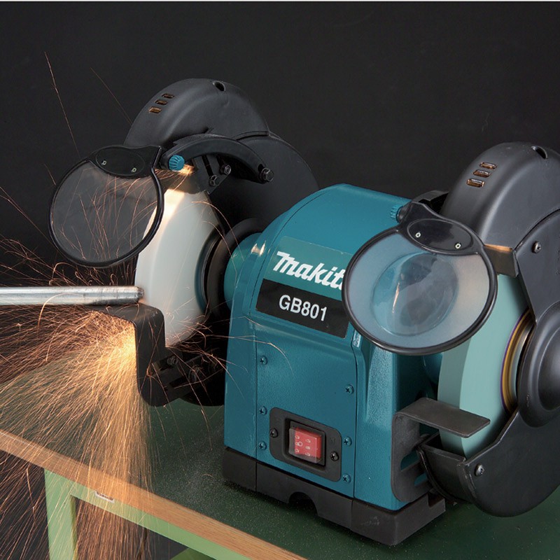 Makita GB801 Bench Grinder 205mm 240V - photo 2