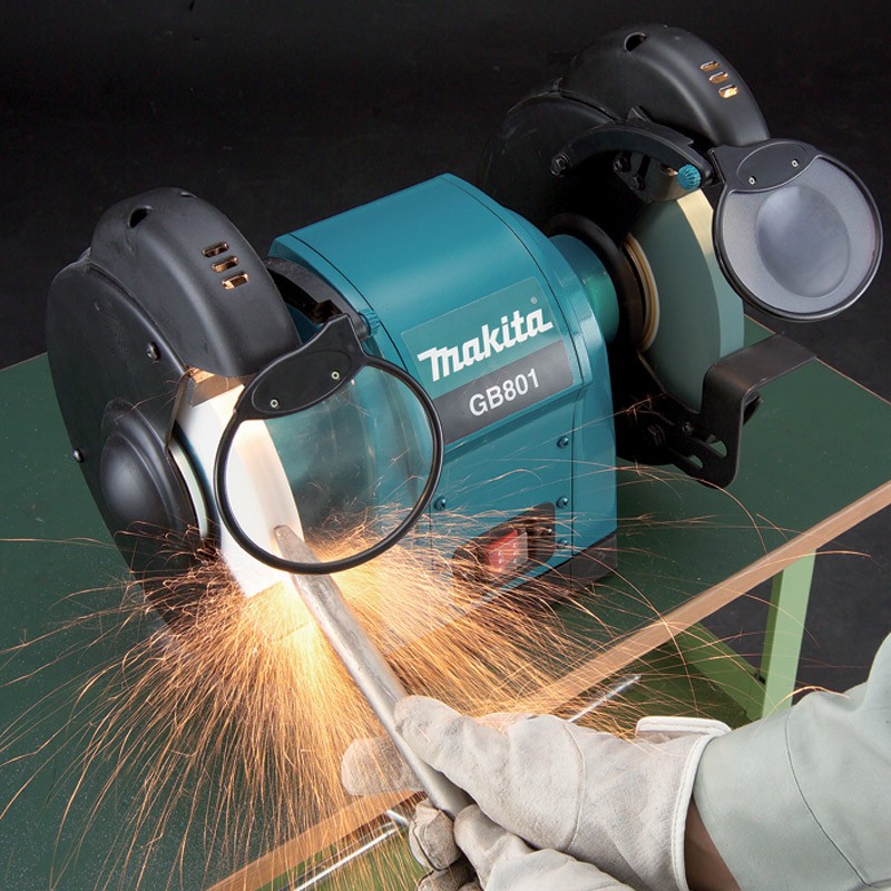 Makita GB801 Bench Grinder 205mm 240V - photo 3