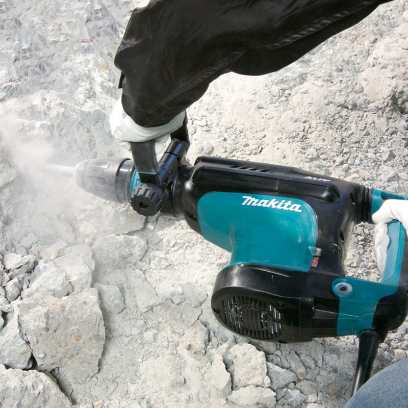 Makita HM1213C 1510W Demolition Hammer | 19.9J Impact Energy | Heavy Duty Concrete Breaker Machine - photo 2