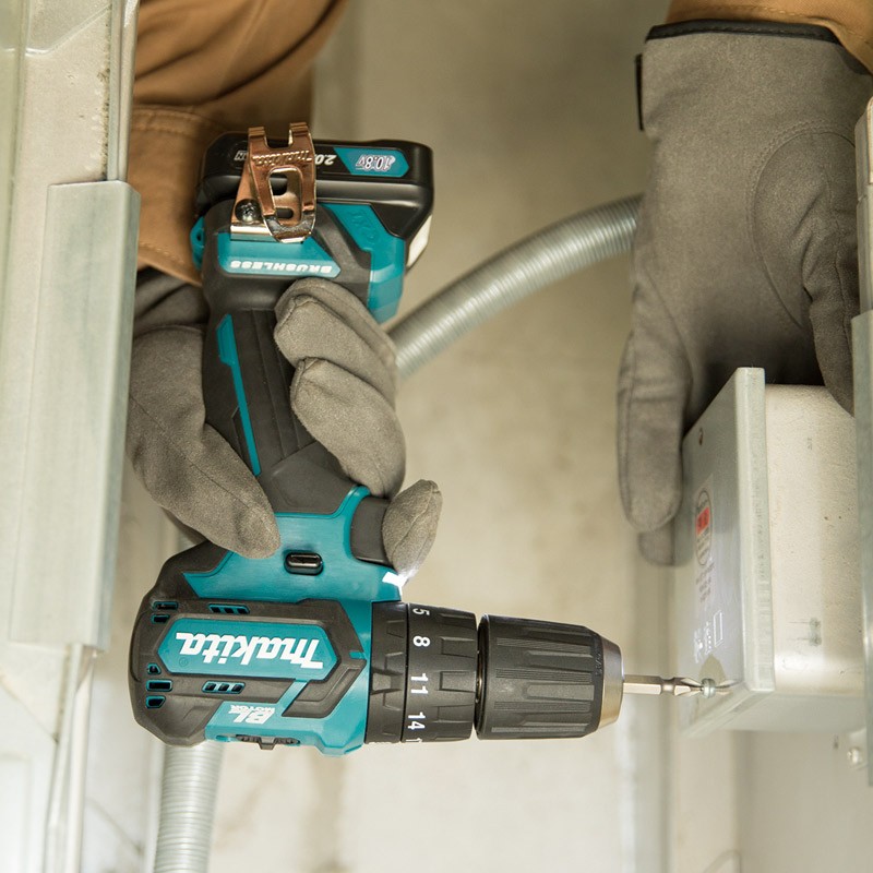 Makita HP332DZ 12V Max Cordless Hammer Driver Drill - photo 3