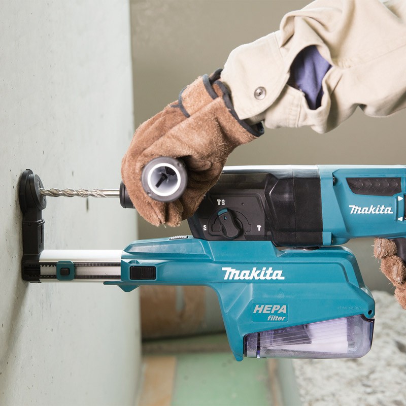 Makita HR2650 26mm SDS-Plus Combination Hammer with HEPA Dust Collection 240V - photo 2