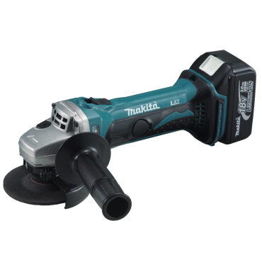 Makita DGA402RFE 18V Cordless Angle Grinder