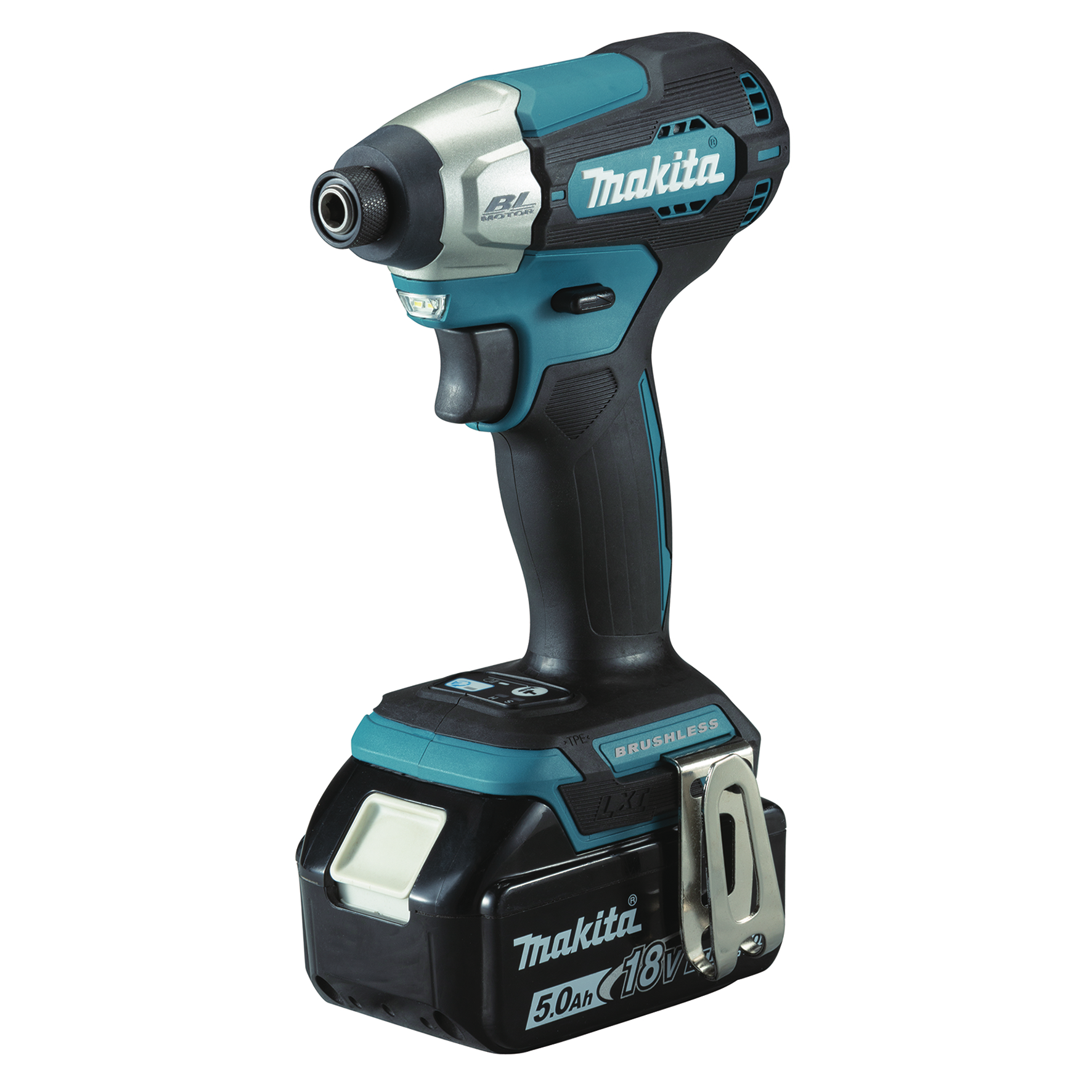 Makita DLX2414YX7 18V Cordless Combo Kit (Hammer Driver Drill + Impact Driver) - photo 2