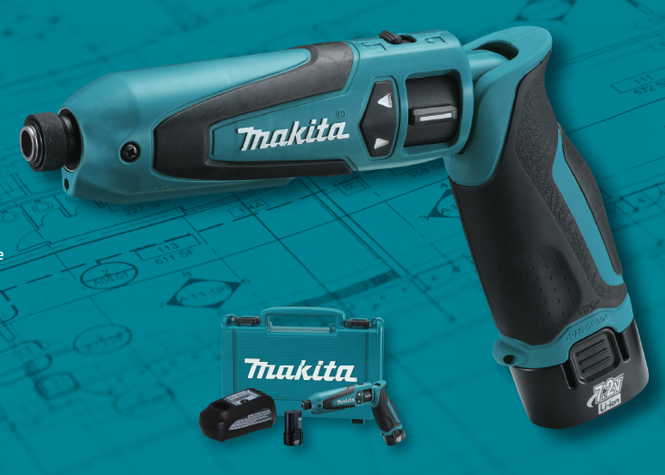 Makita TD021DSE 7.2V Cordless Impact Driver