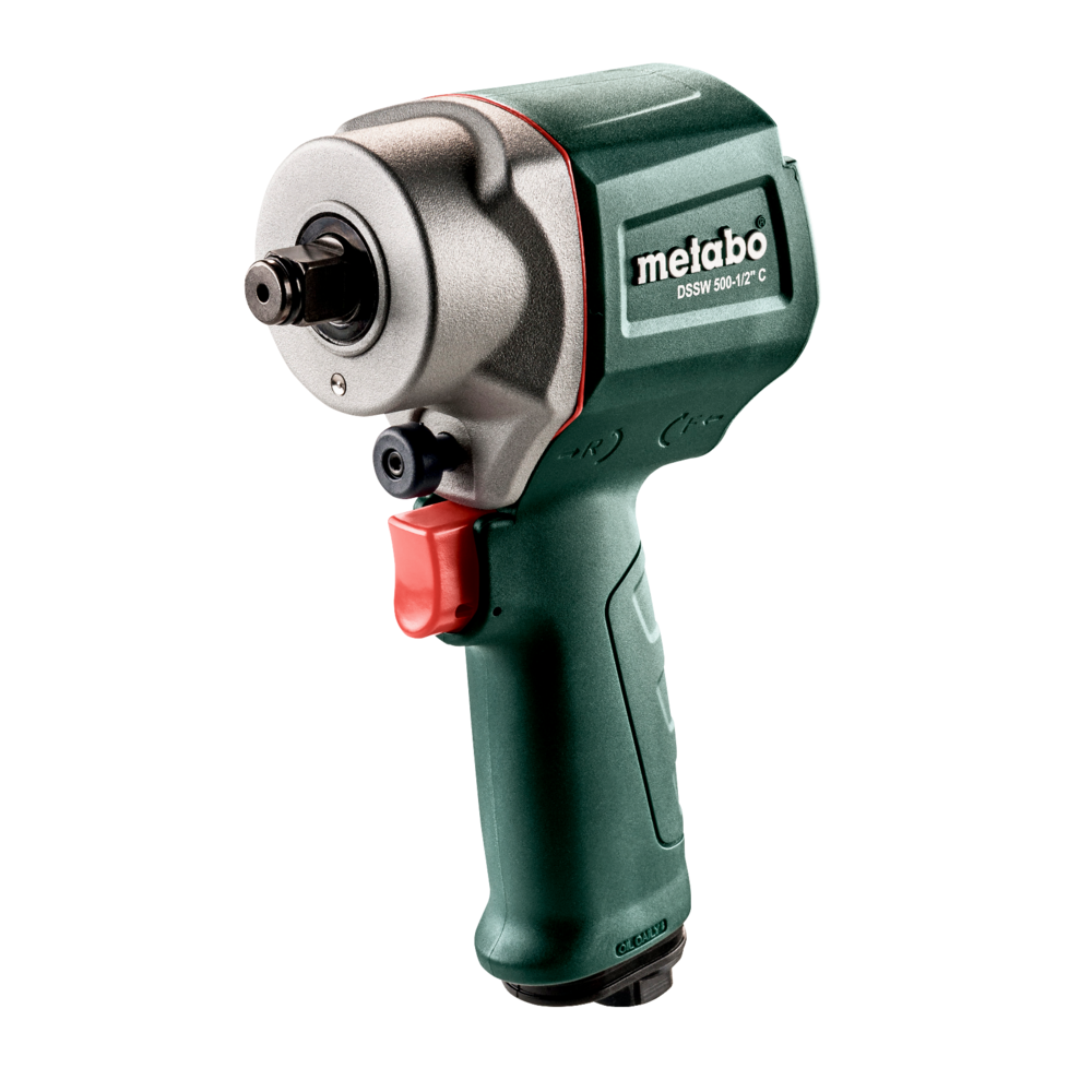 Metabo DSSW 500 Impact Wrench - 1/2" (12.70 Mm) / 7 L/Min / 6.2 Bar / 475Nm