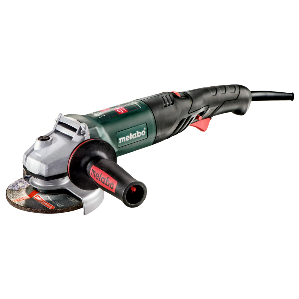Metabo WEV 1500-125 Angle Grinder - 125mm / 1500W / 3500-11000rpm