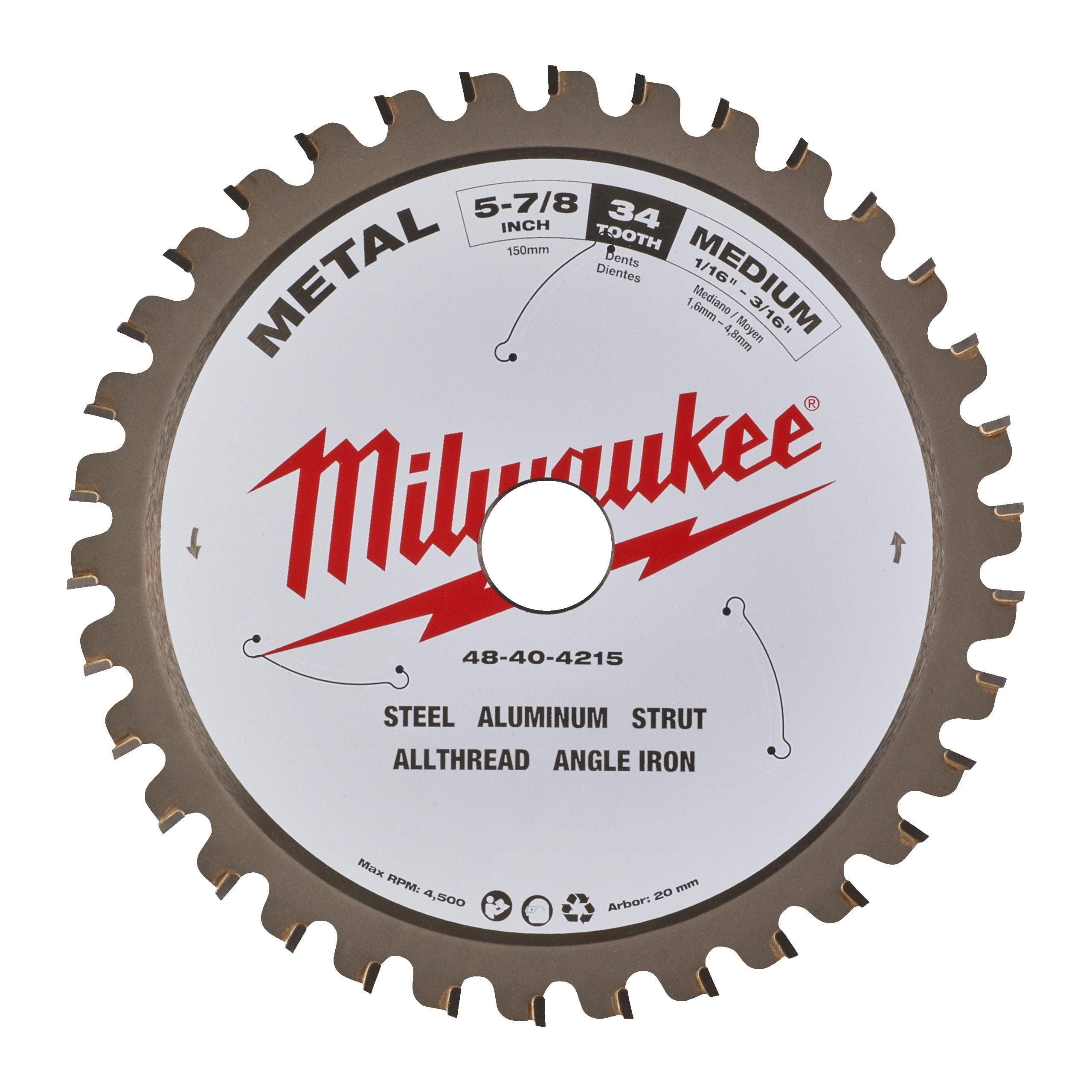 Milwaukee 48404070 Csb P M 135 X 20 X 1,6 X 30