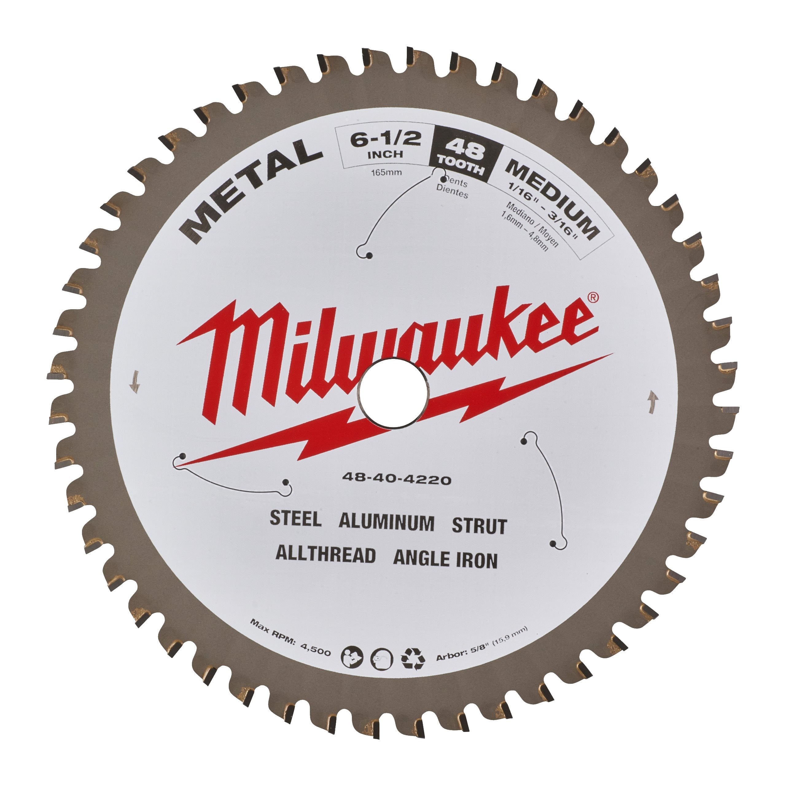 Milwaukee 48404220 Csb P M 165 X 5/8 X 1,6 X 48