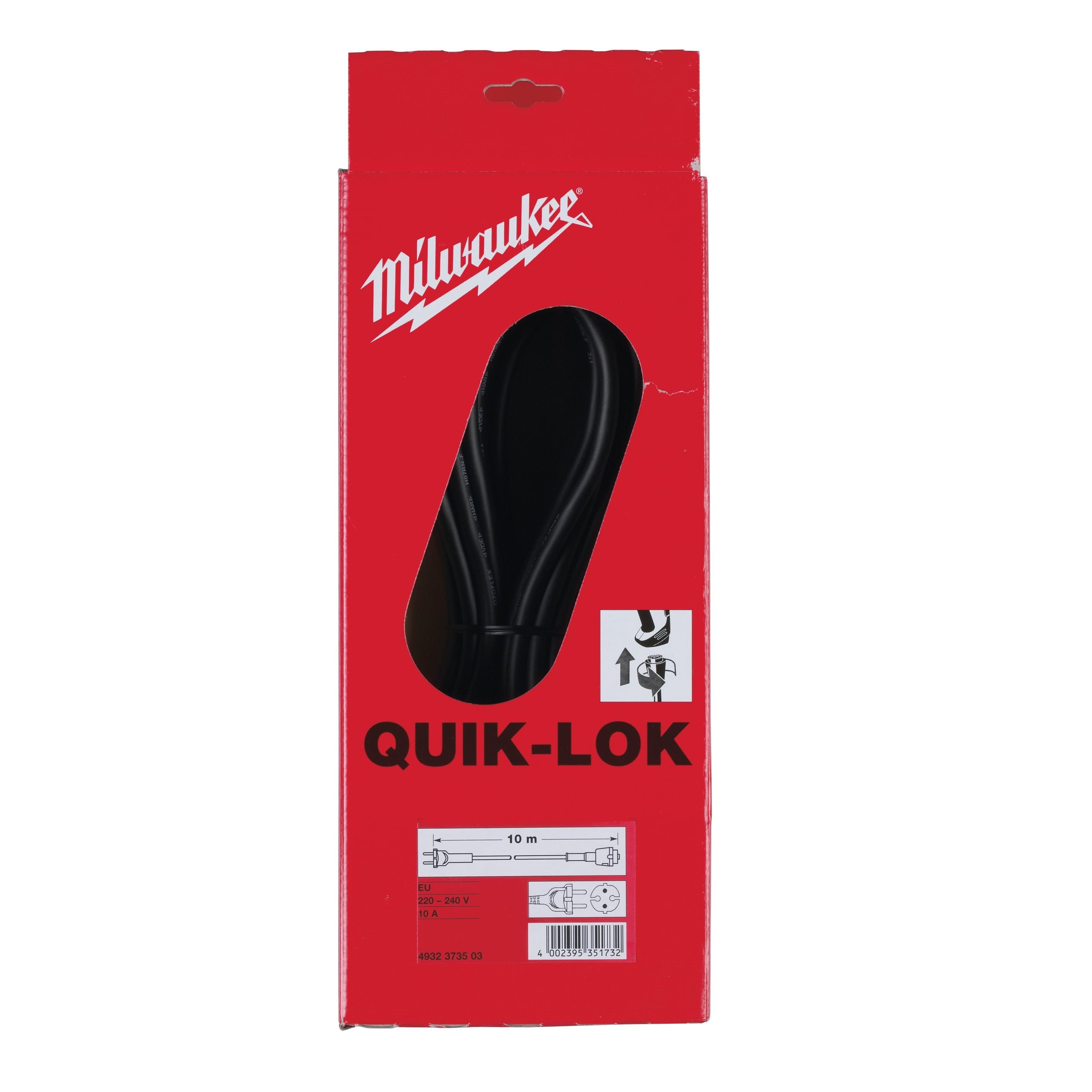 Milwaukee 4932373503 Quick Lok Cable Eu 10 M - photo 2