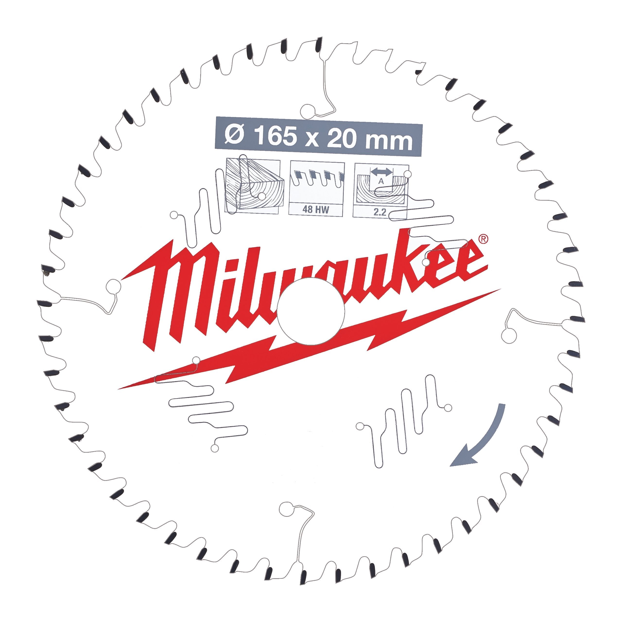 Milwaukee 4932471295 Csb P W 165 X 20 X 2,2 X 48atb