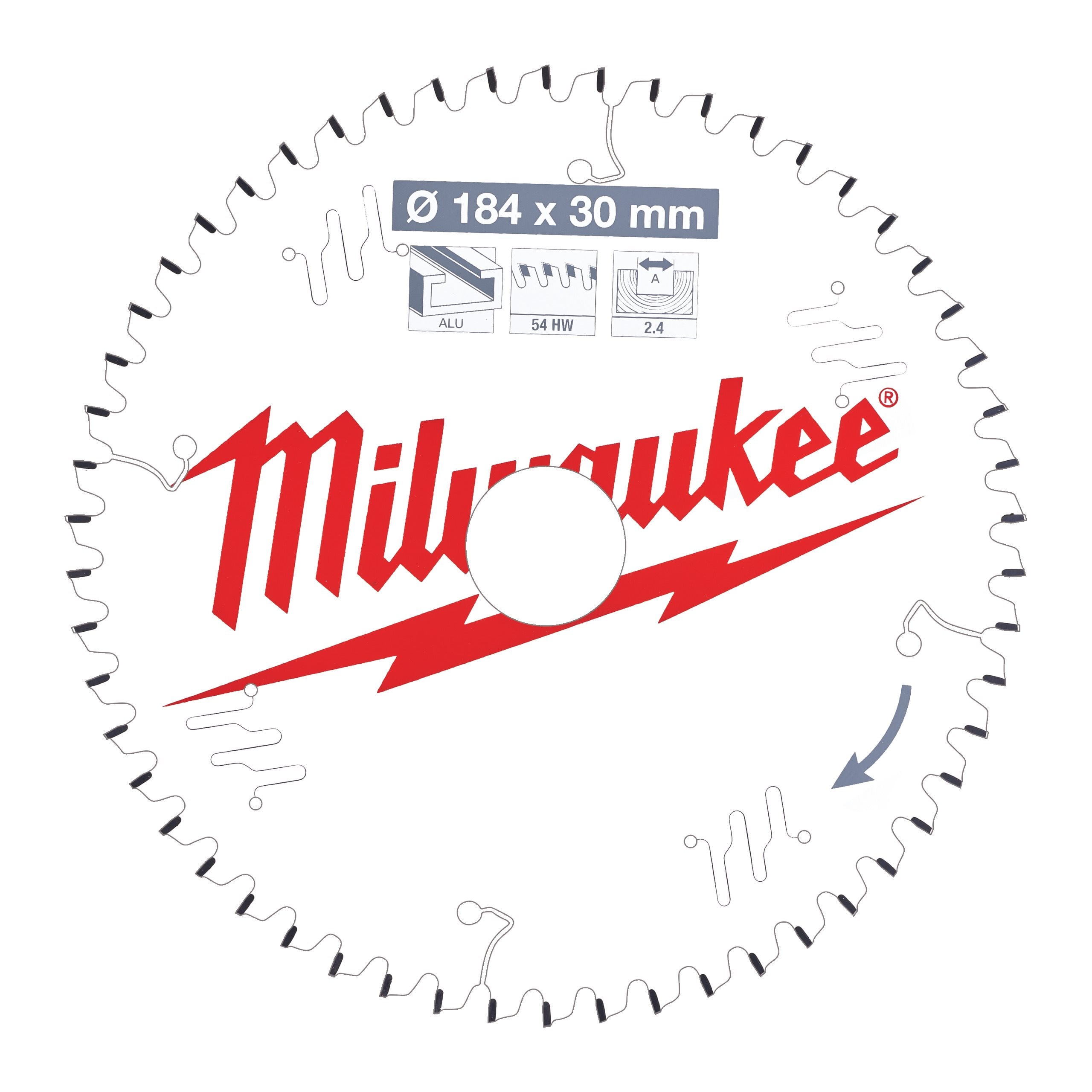 Milwaukee 4932471299 Csb P Alu 184 X 30 X 2,4 X 54tf Neg.