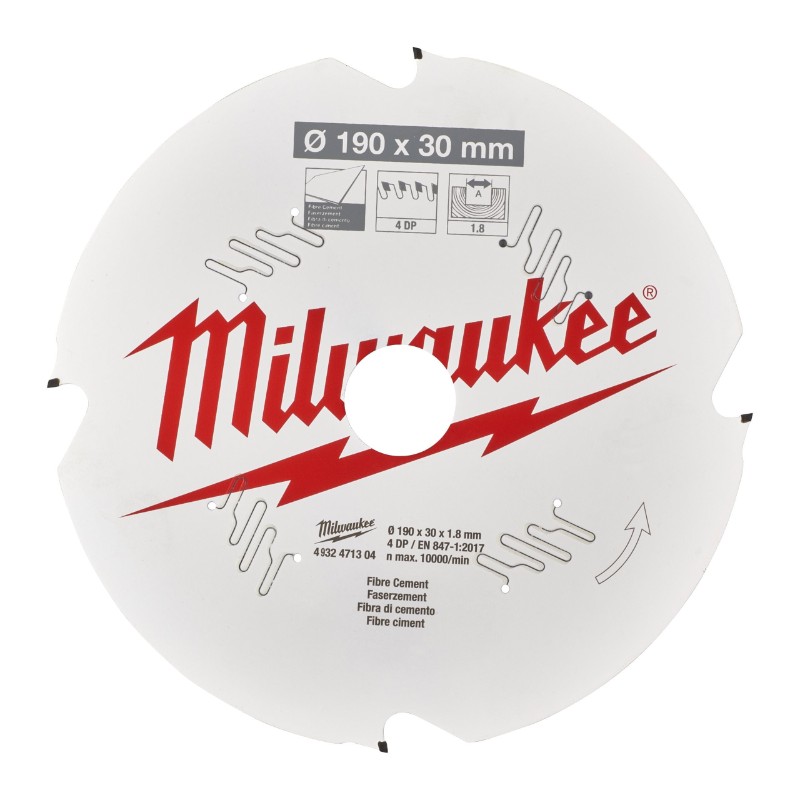 Milwaukee 4932471304 Circular Saw Blades for Hand Held Circular Saws – CSB P FC 190 x 30 x 1.8 x 4D - photo 2