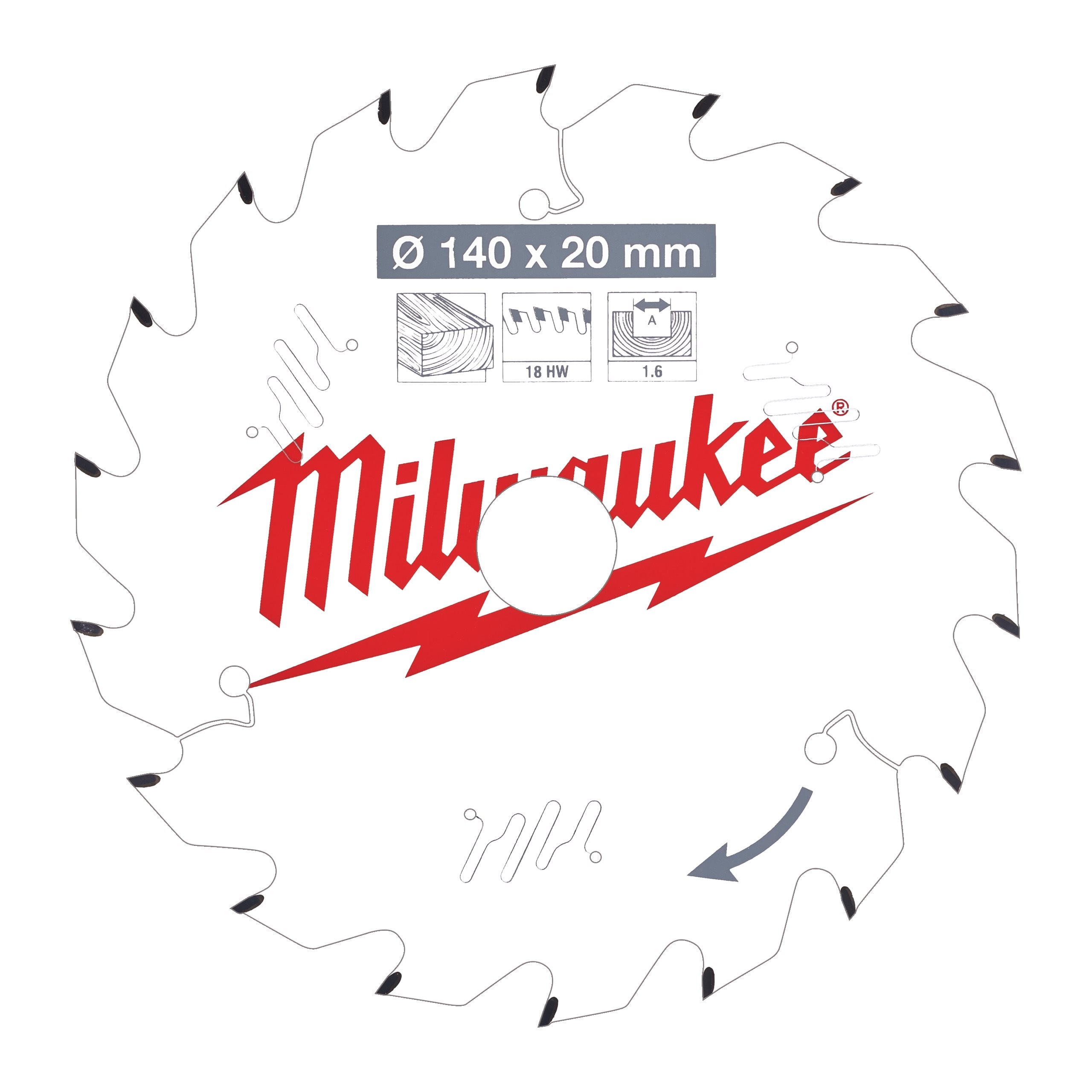 Milwaukee 4932471310 Csb P W 140 X 20 X 1,6 X 18atb