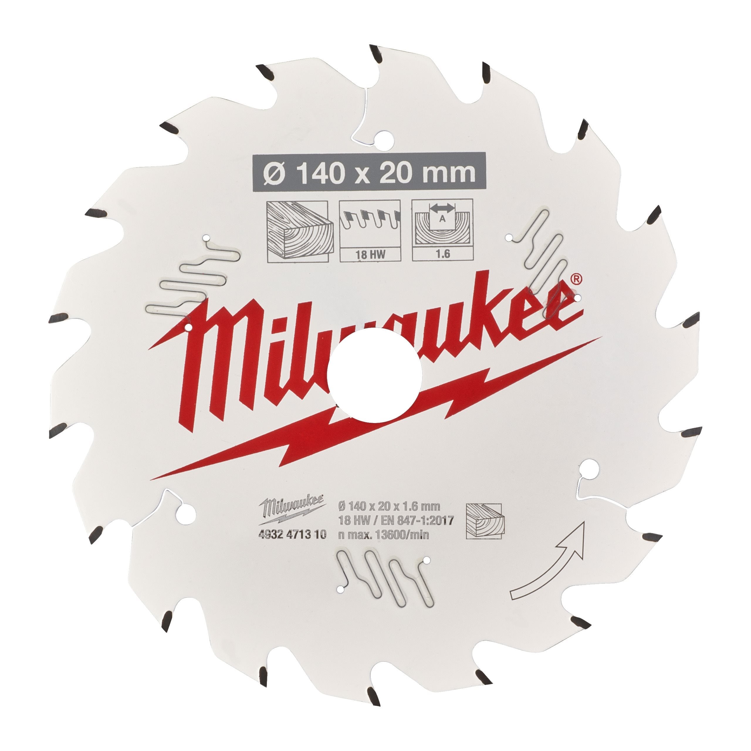 Milwaukee 4932471310 Csb P W 140 X 20 X 1,6 X 18atb - photo 2