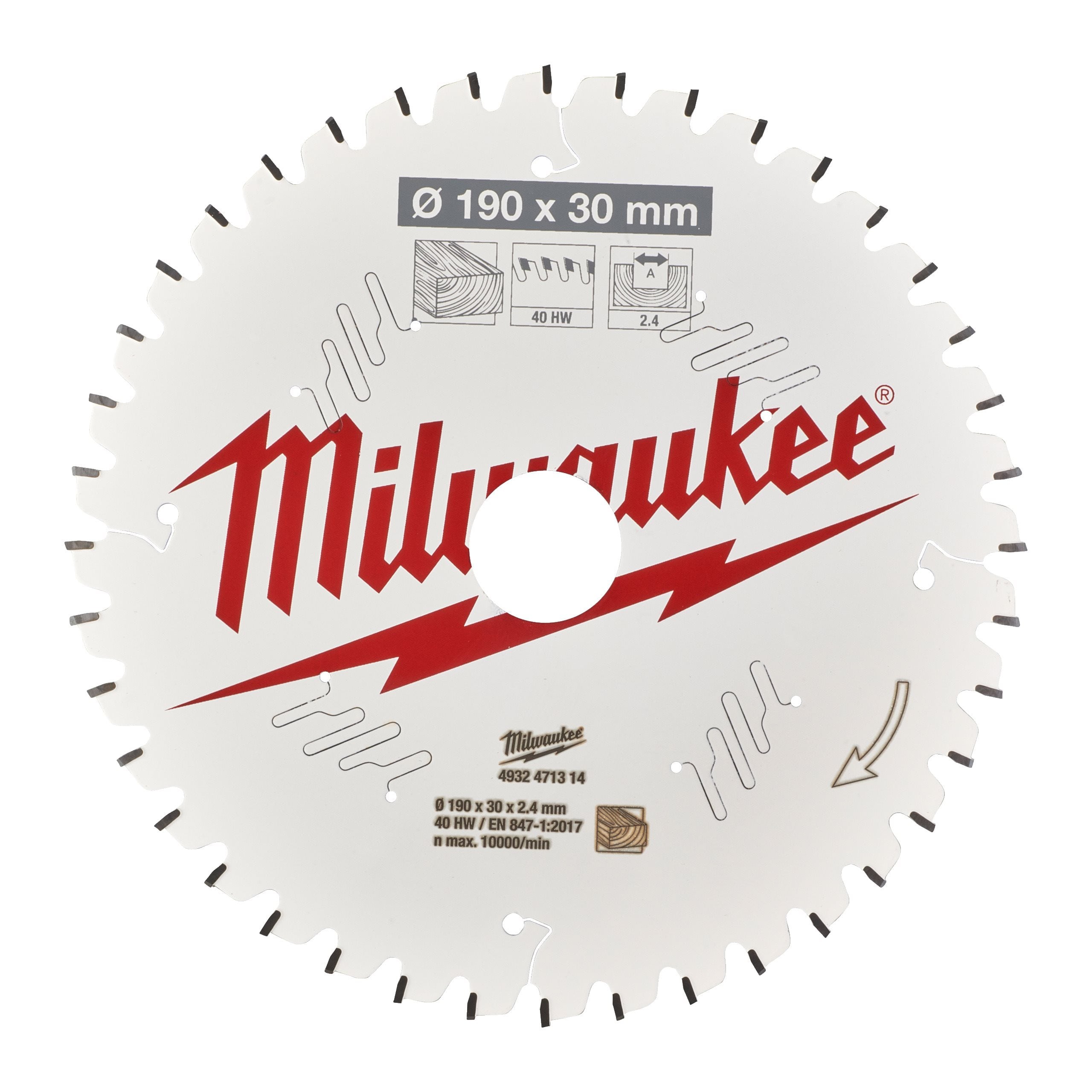 Milwaukee 4932471314 Csb Ms W 190 X 30 X 2,4 X 40atb Neg. - photo 2