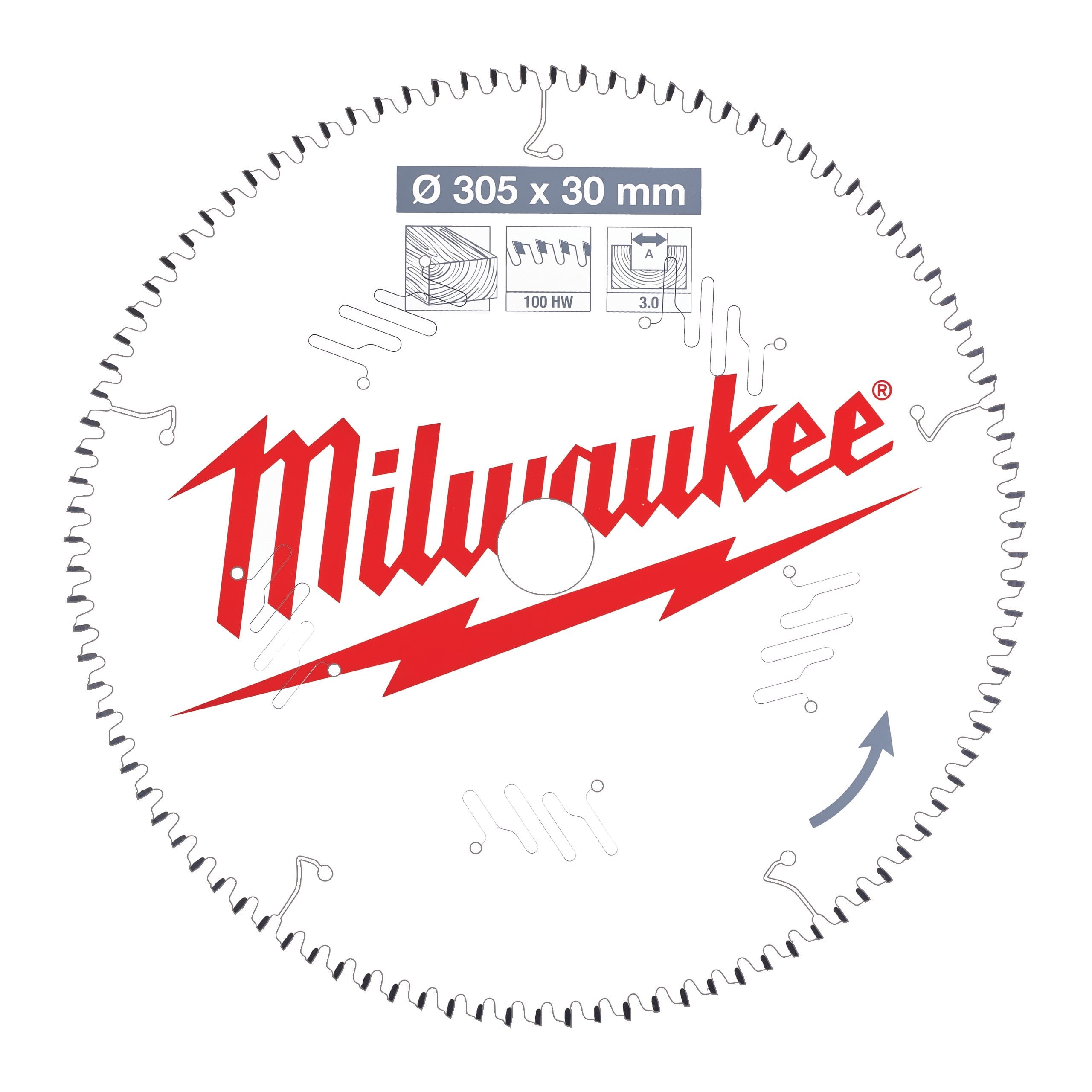 Milwaukee 4932471322 Csb Ms W 305 X 30 X 3,0 X 100atb Neg.