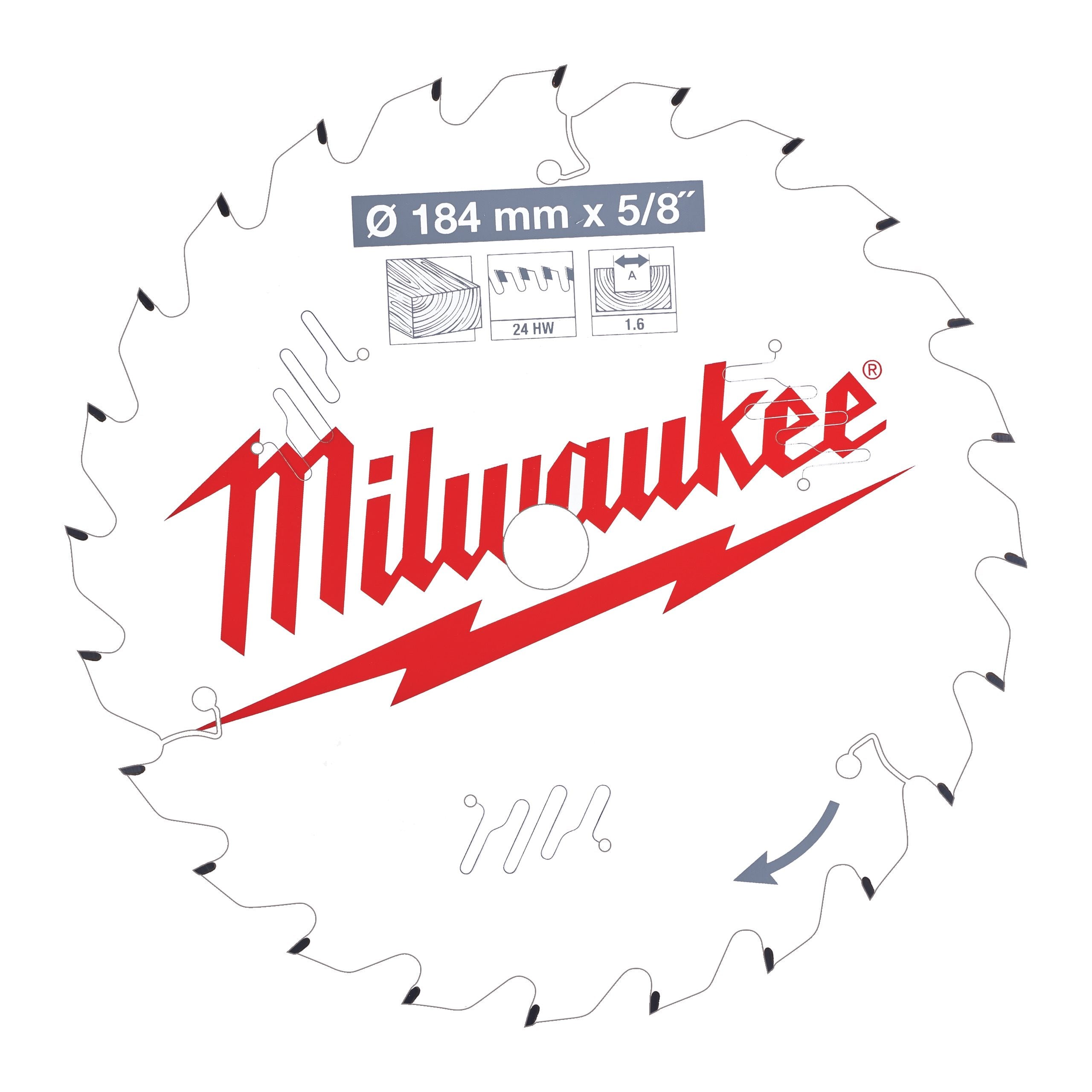 Milwaukee 4932471378 Csb P W 184 X 5/8 X 1,6 X 24atb