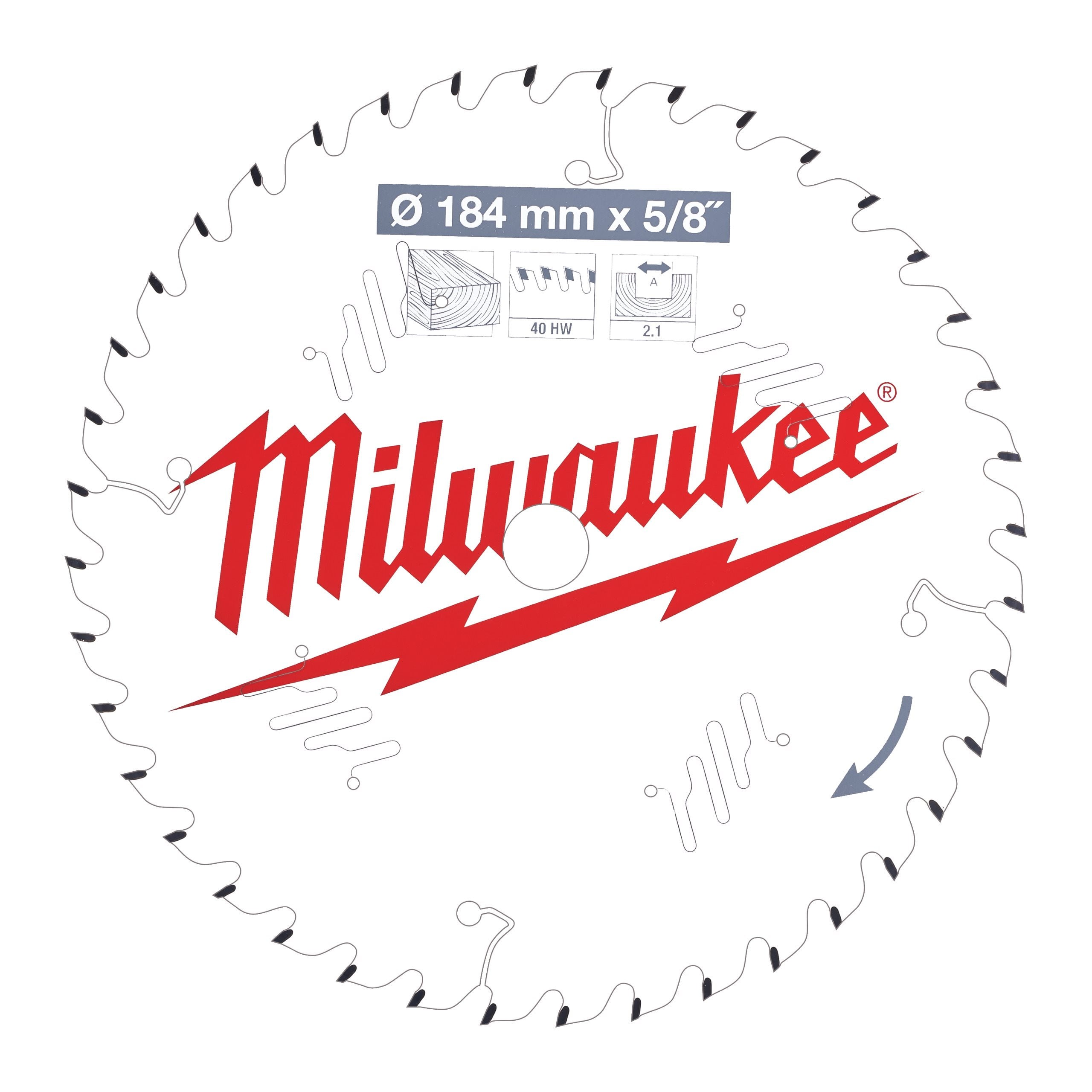 Milwaukee 4932471379 Csb P W 184 X 5/8 X 2,1 X 40atb