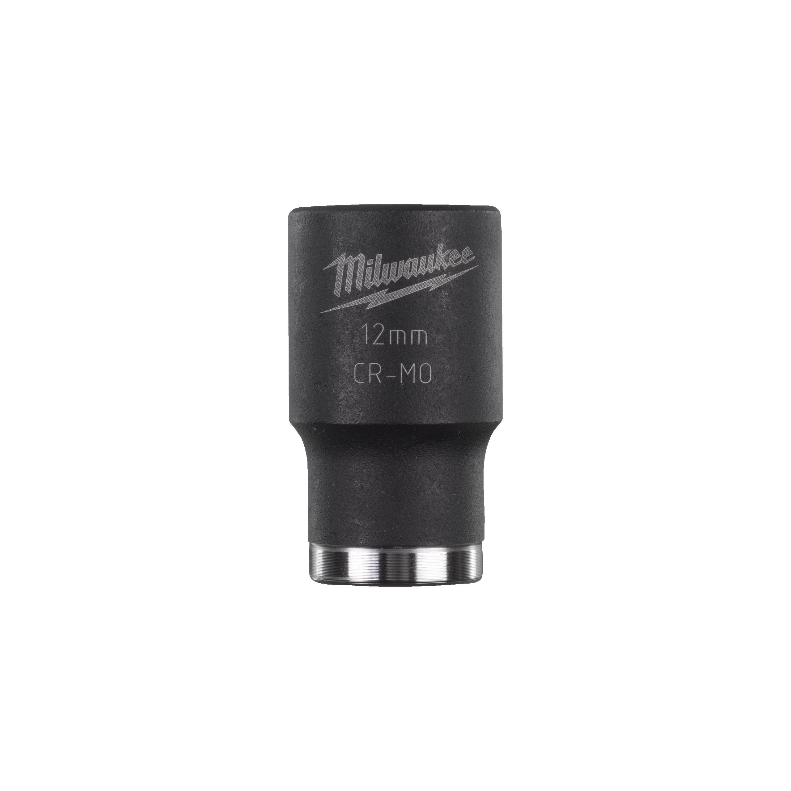 Milwaukee 4932478011 Hexagon Socket Shw 3/8 Skt Short 12mm