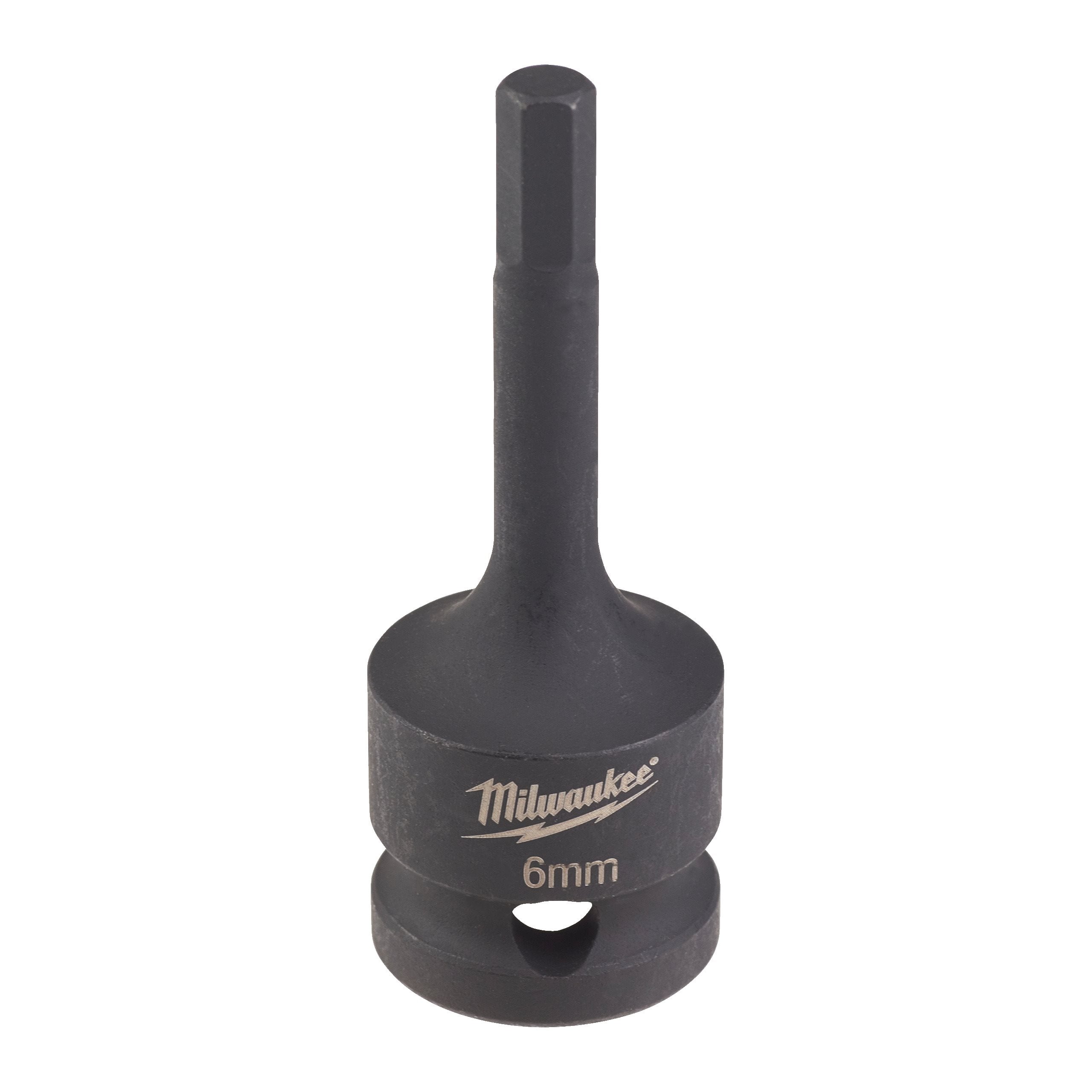 Milwaukee 4932478064 Shockwave 1/2" Impact Bit Socket Hex6