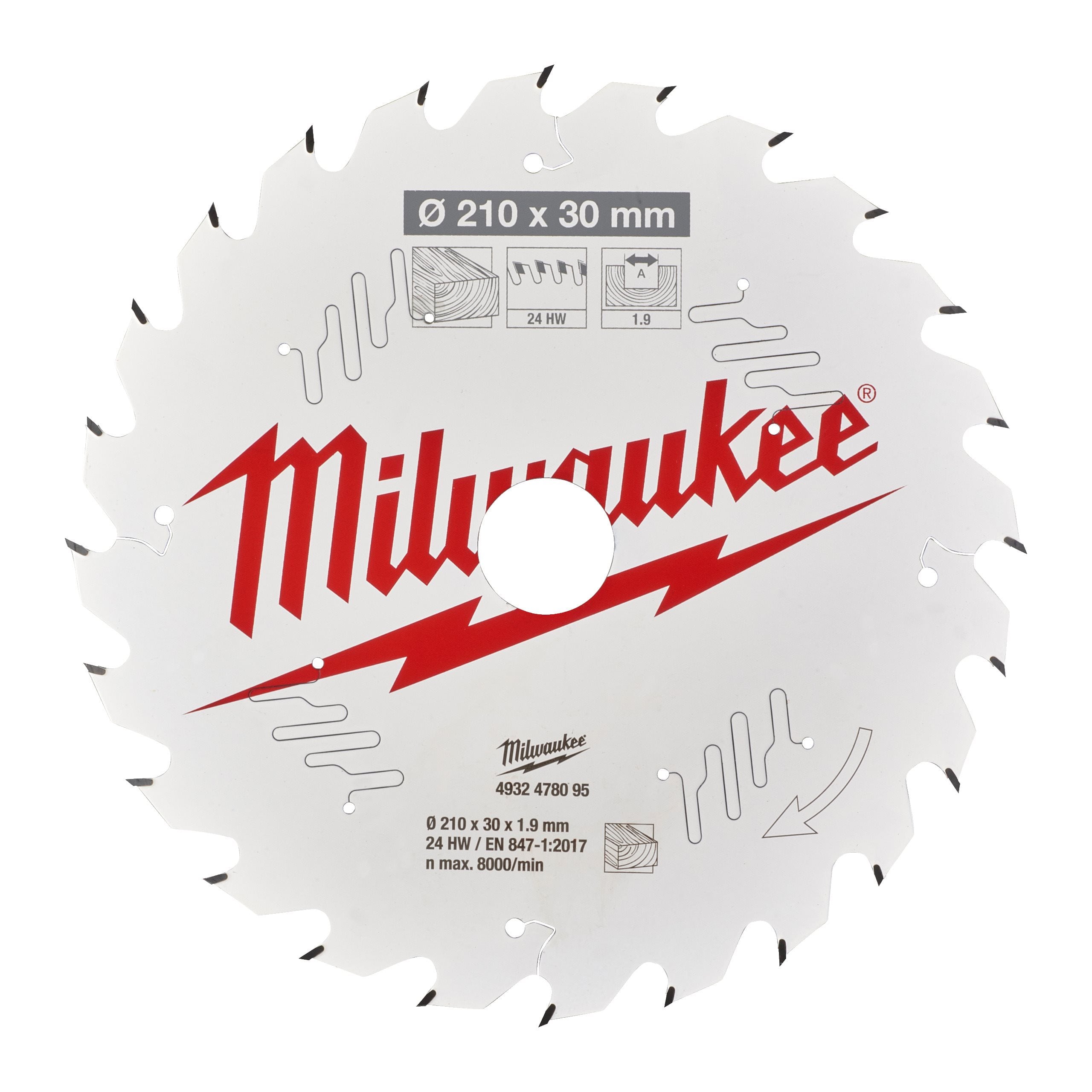Milwaukee 4932478095 Csb Ts W 210 X 30 X 1.9 X 24atb - photo 2