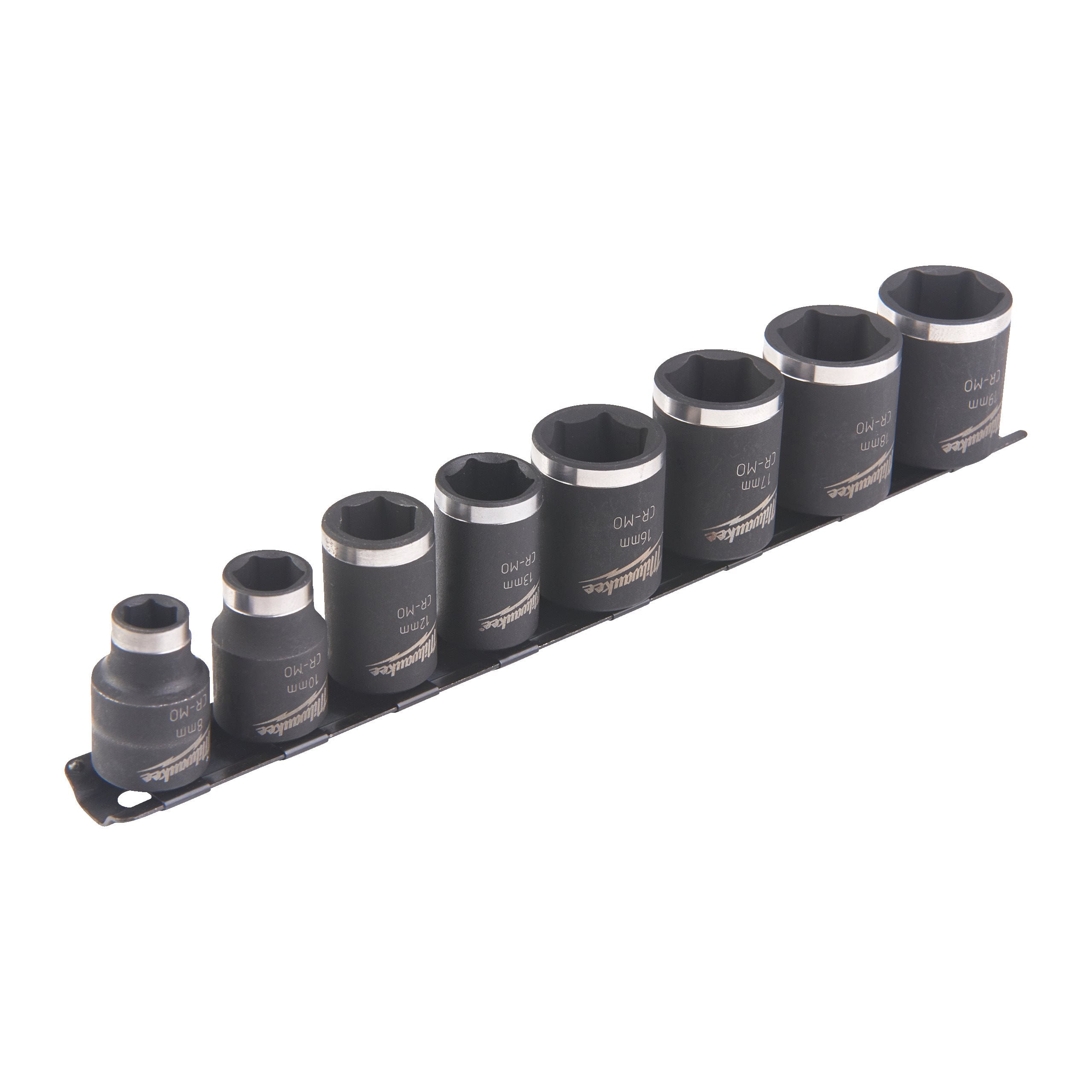 Milwaukee 4932478288 Set Shw 3/8 Sktset Short - 8pc