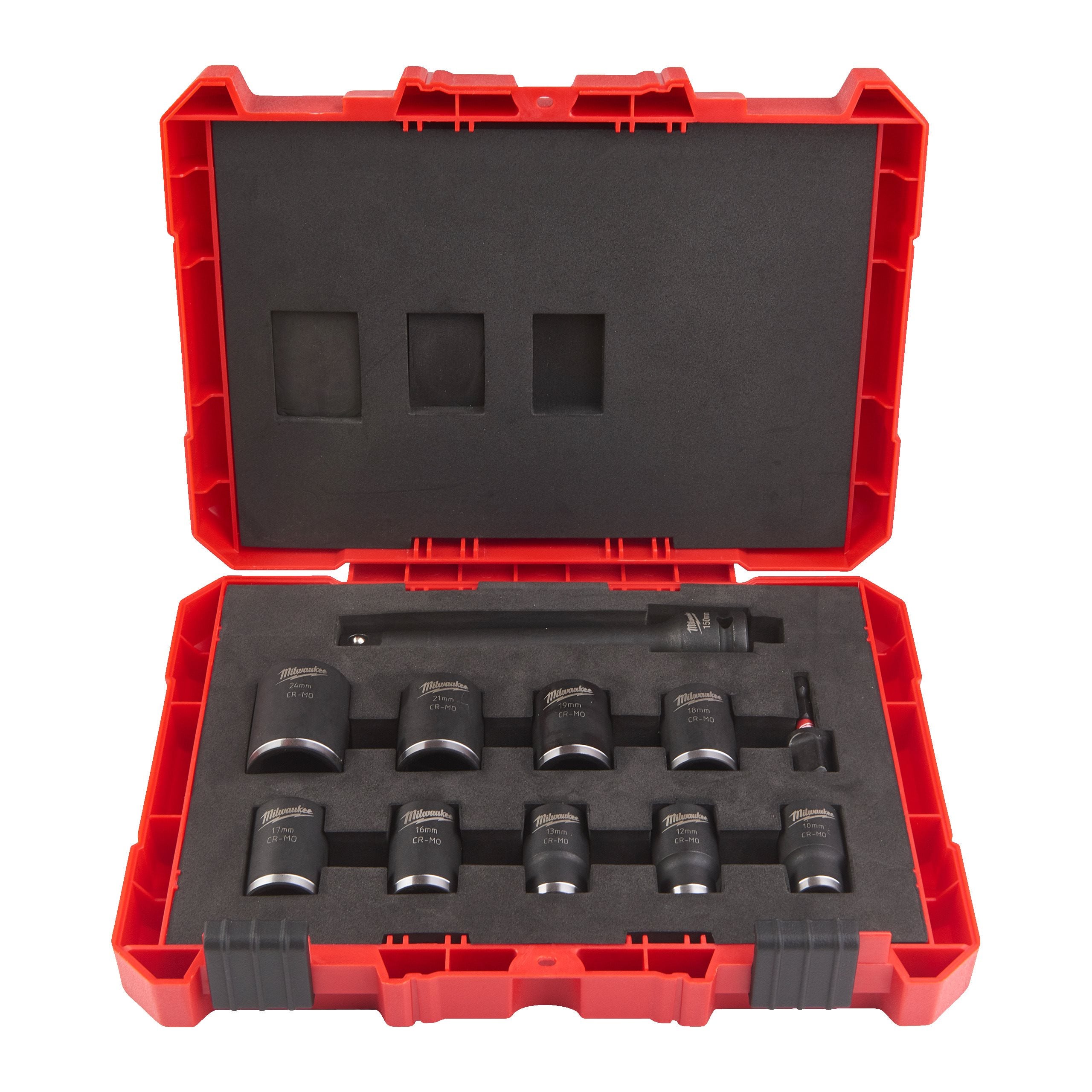 Milwaukee 4932478290 Set Shw 1/2 Sktset Short - 11pc