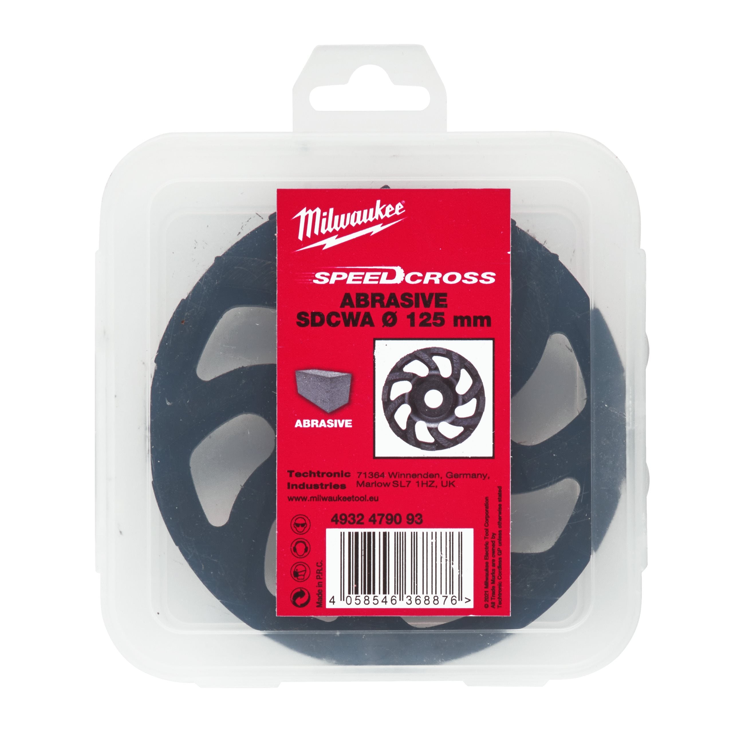 Milwaukee 4932479093 Sdcwa Diamond Cup Wheel Fine 125 Mm - photo 2