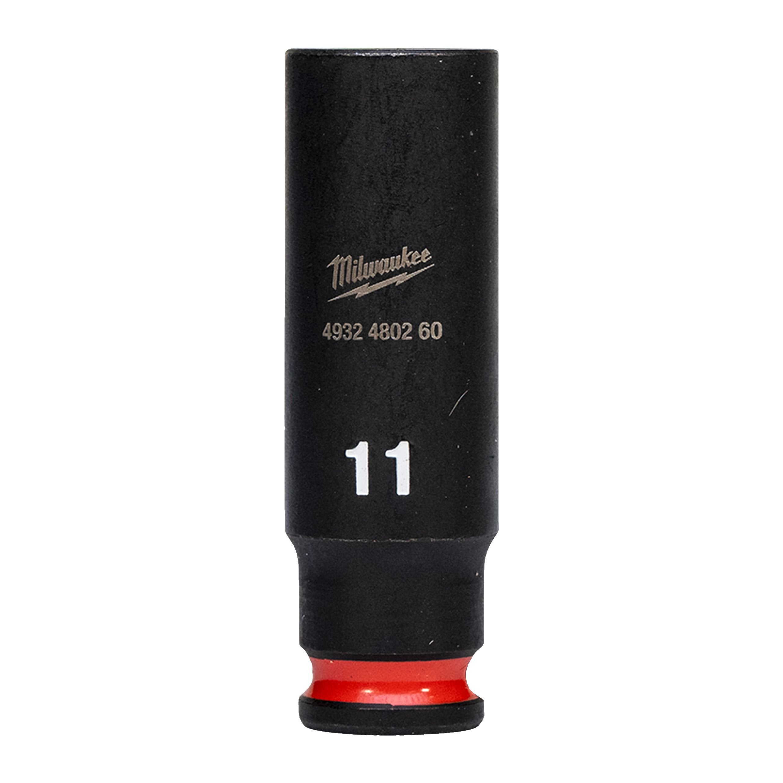 Milwaukee 4932480260 Shockwave 1/4" Square Long Socket 11 Mm
