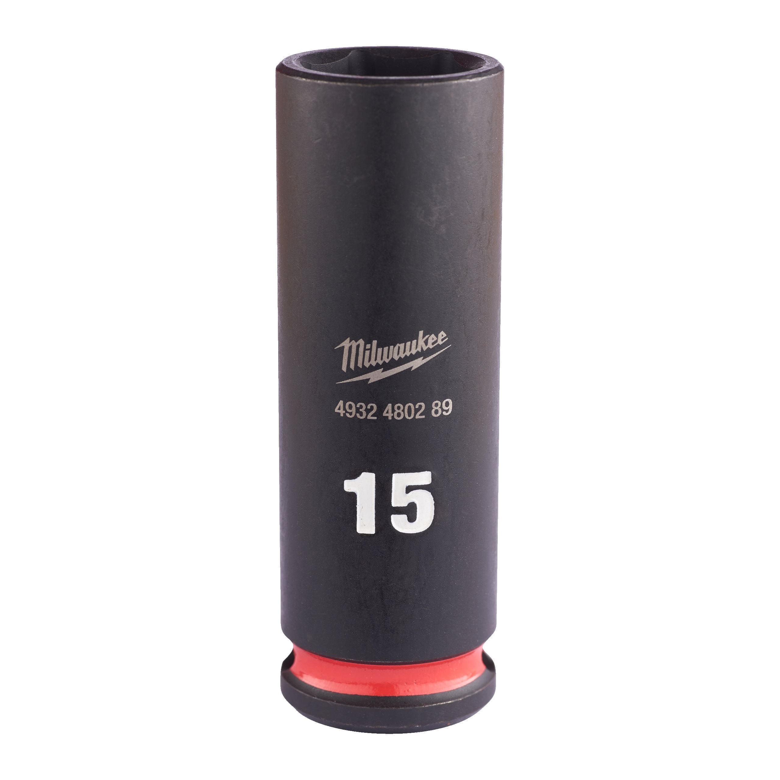 Milwaukee 4932480289 Shockwave 3/8" Square Long Socket 15 Mm