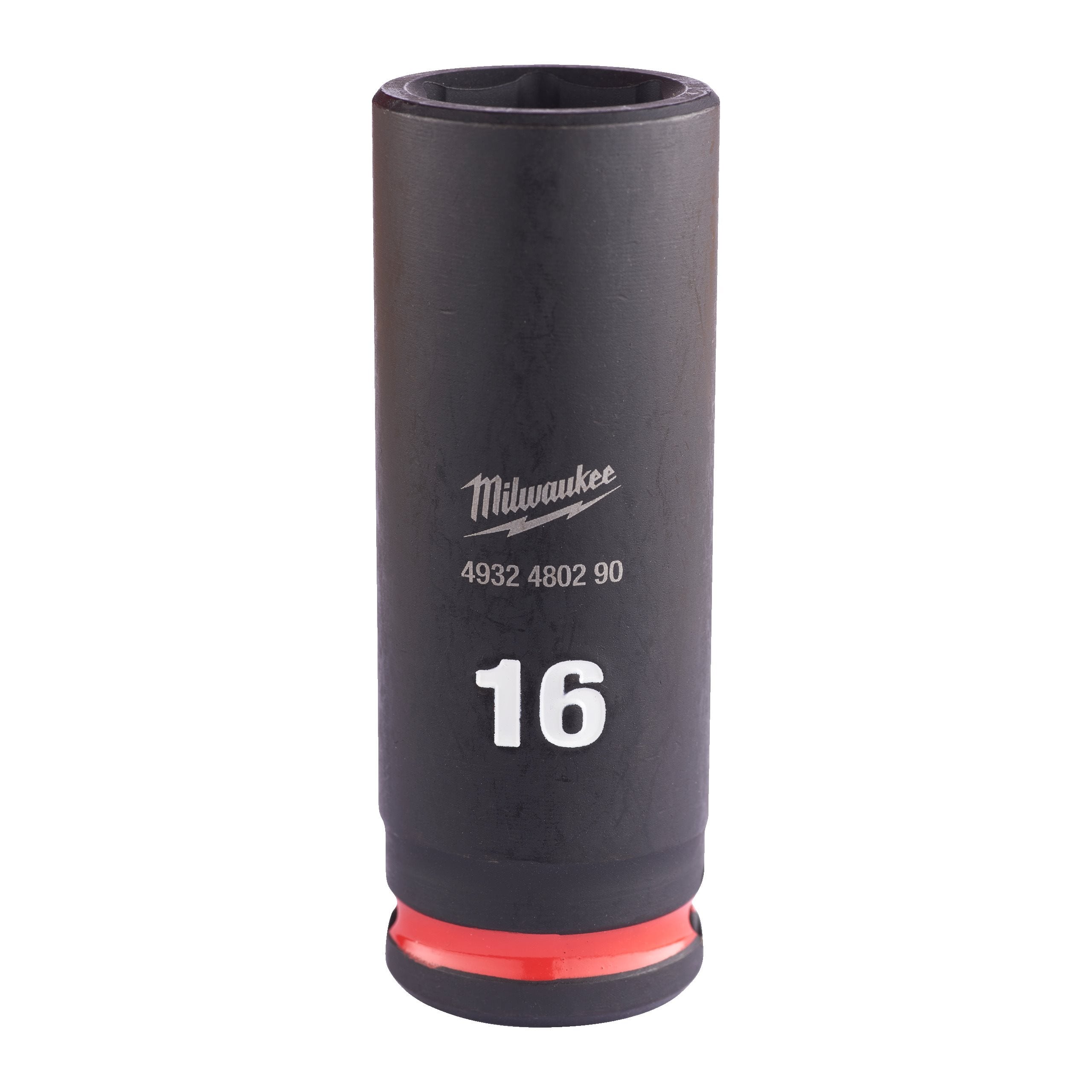 Milwaukee 4932480290 Shockwave 3/8" Square Long Socket 16 Mm