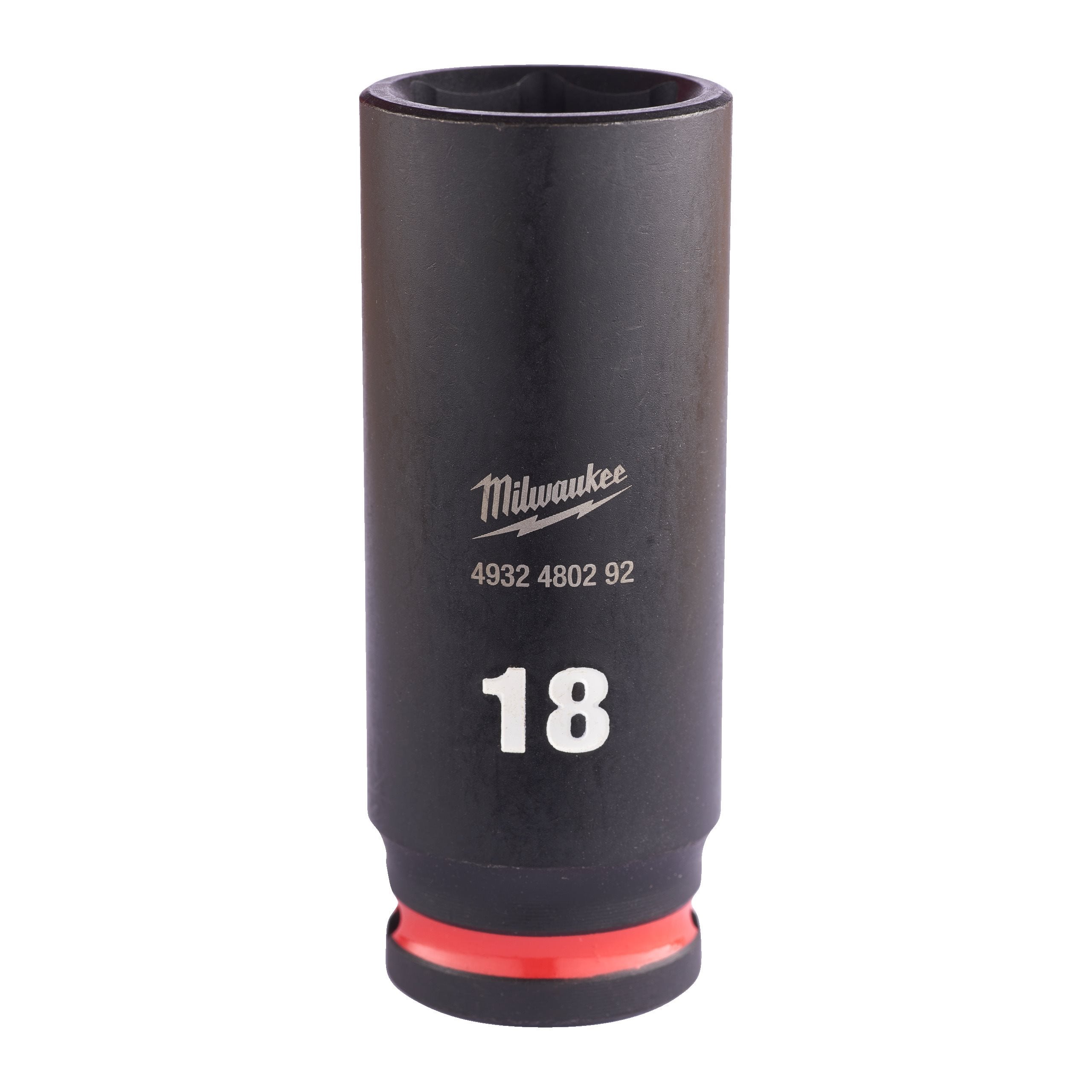 Milwaukee 4932480292 Shockwave 3/8" Square Long Socket 18 Mm