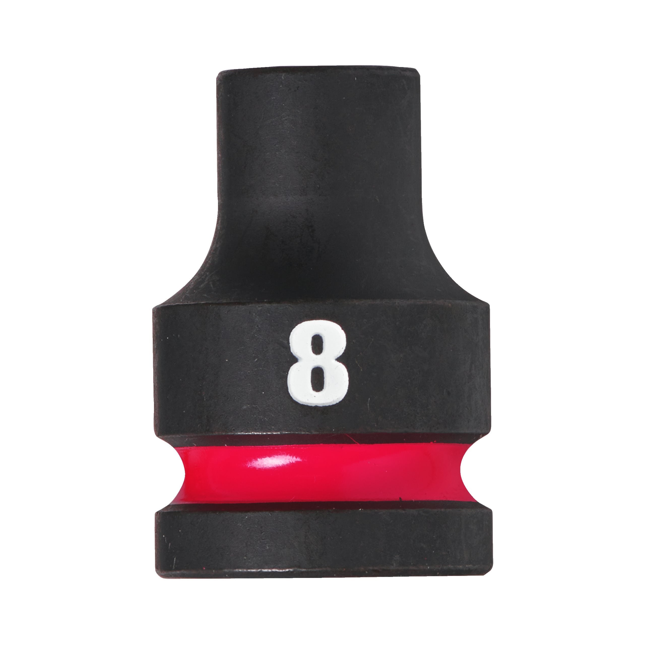 Milwaukee 4932480302 Shockwave 1/2" Square Short Socket 8 Mm