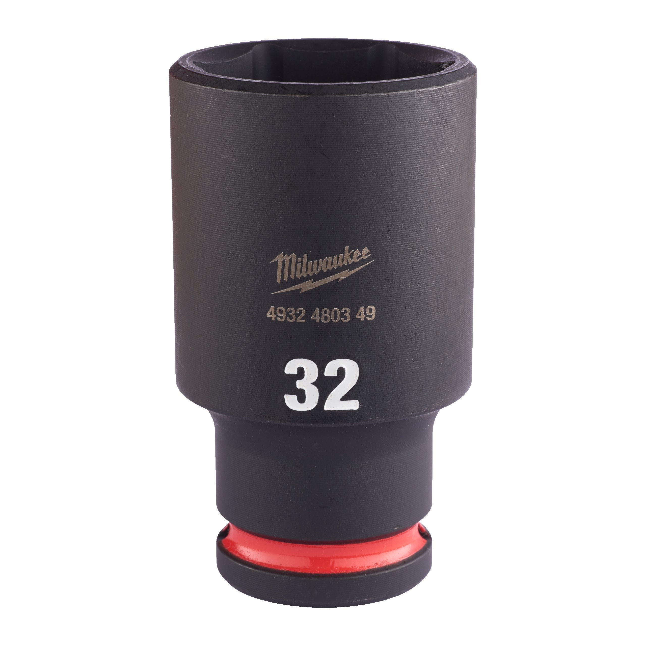 Milwaukee 4932480349 Shockwave 1/2" Square Long Socket 32 Mm