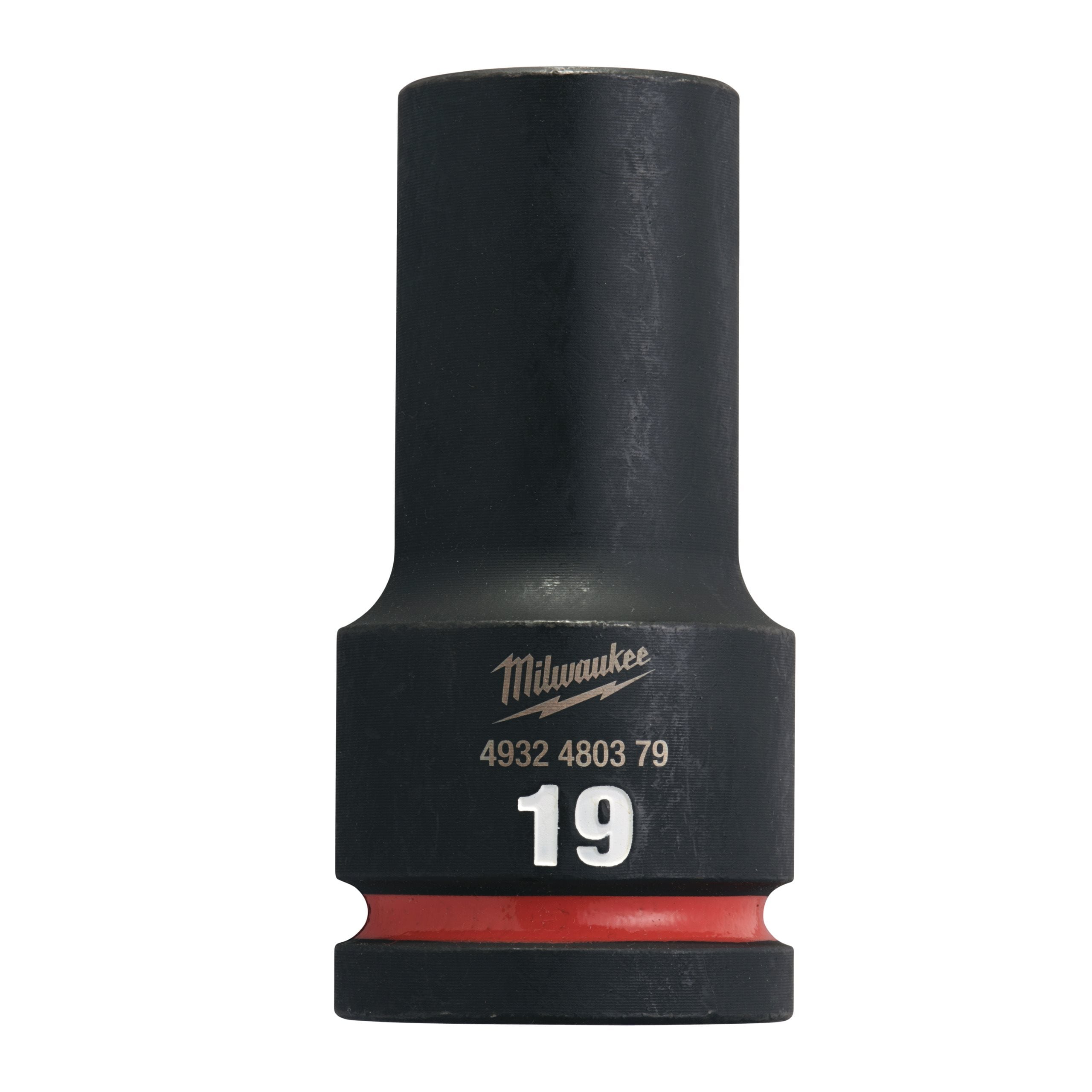 Milwaukee 4932480379 Shockwave 3/4" Square Long Socket 19 Mm