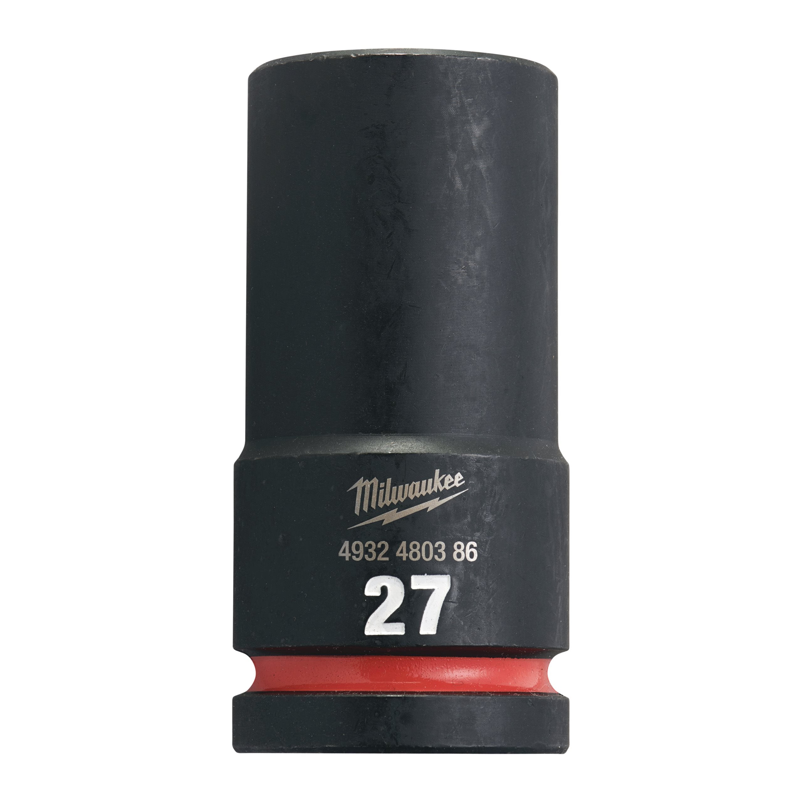 Milwaukee 4932480386 Shockwave 3/4" Square Long Socket 27 Mm