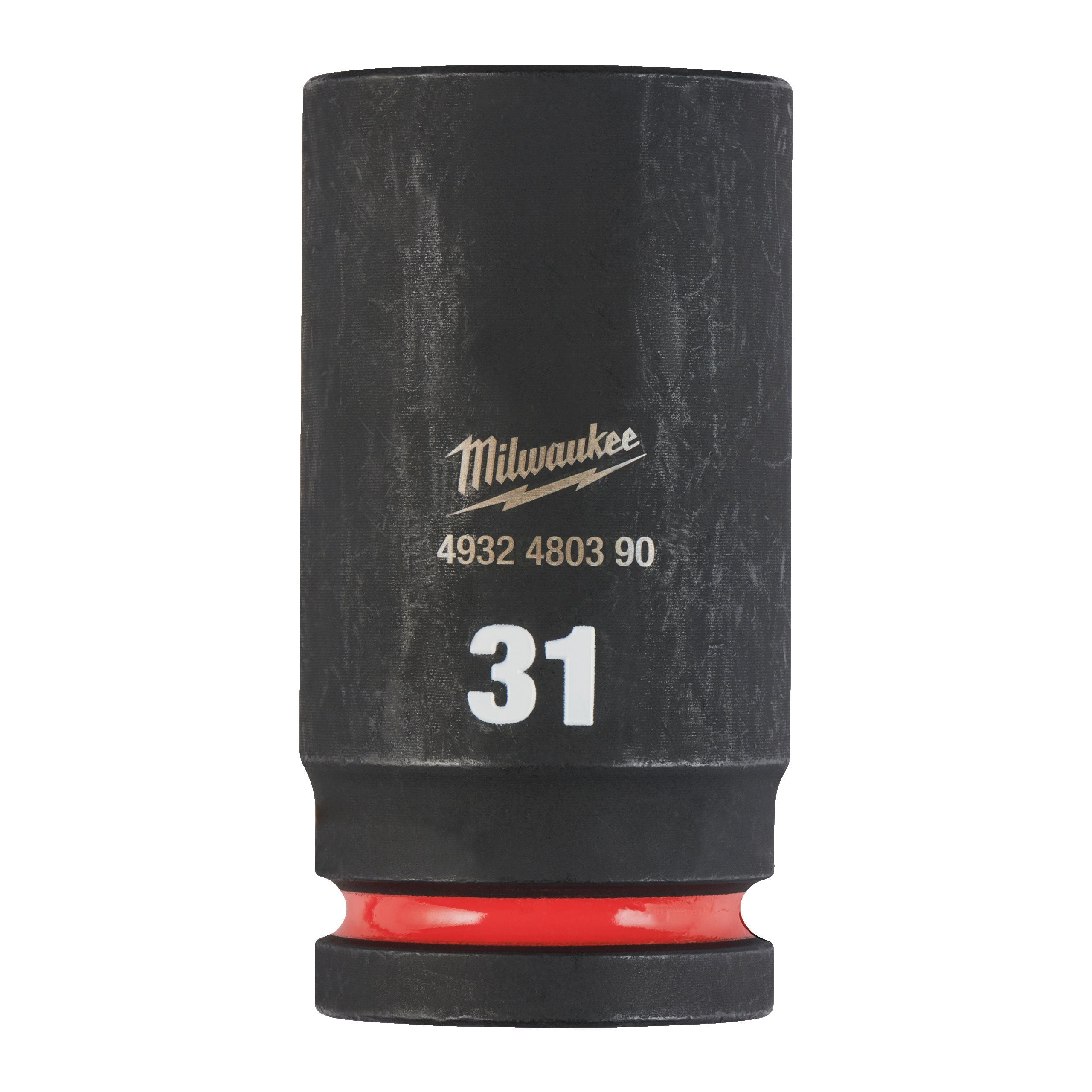 Milwaukee 4932480390 Shockwave 3/4" Square Long Socket 31 Mm