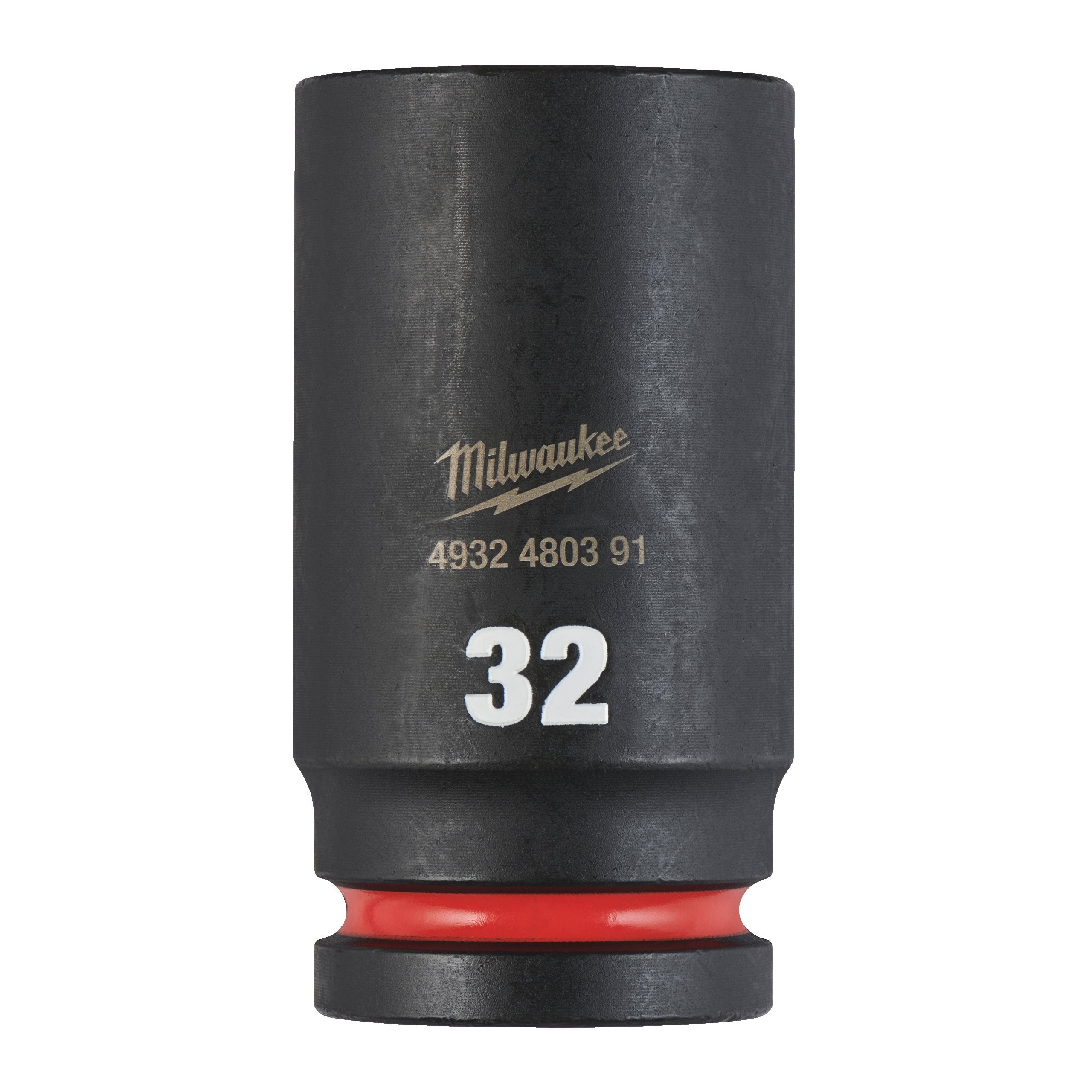 Milwaukee 4932480391 Shockwave 3/4" Square Long Socket 32 Mm