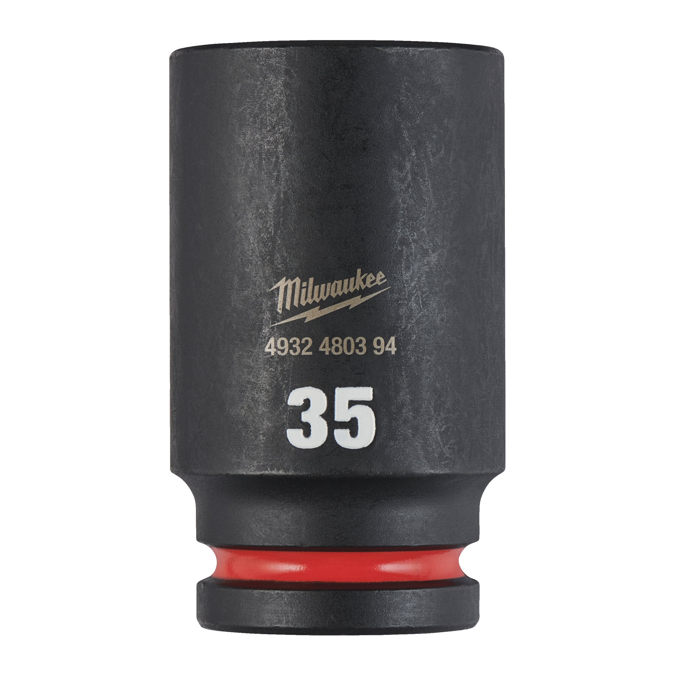 Milwaukee 4932480394 Shockwave 3/4" Square Long Socket 35 Mm