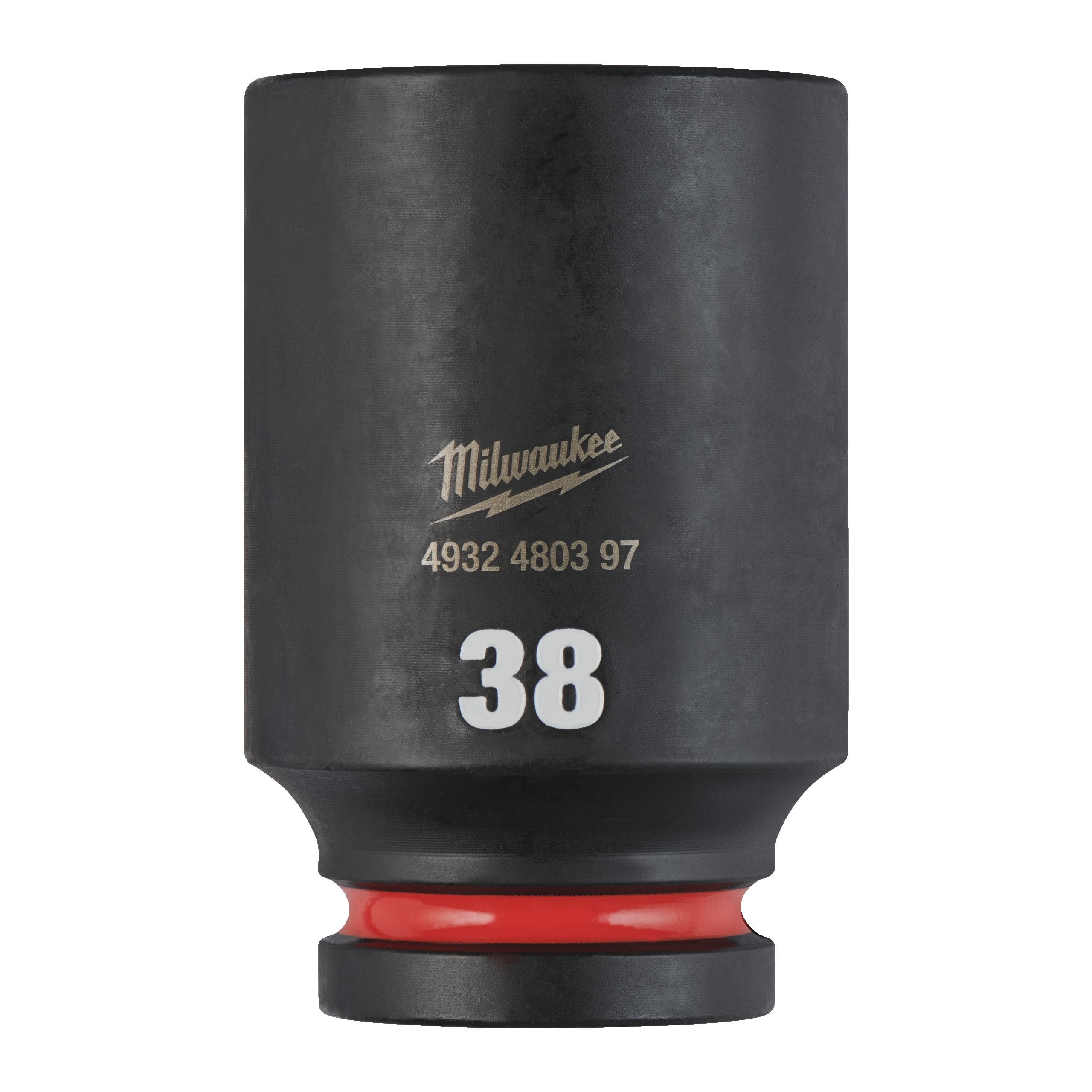 Milwaukee 4932480397 Shockwave 3/4" Square Long Socket 38 Mm